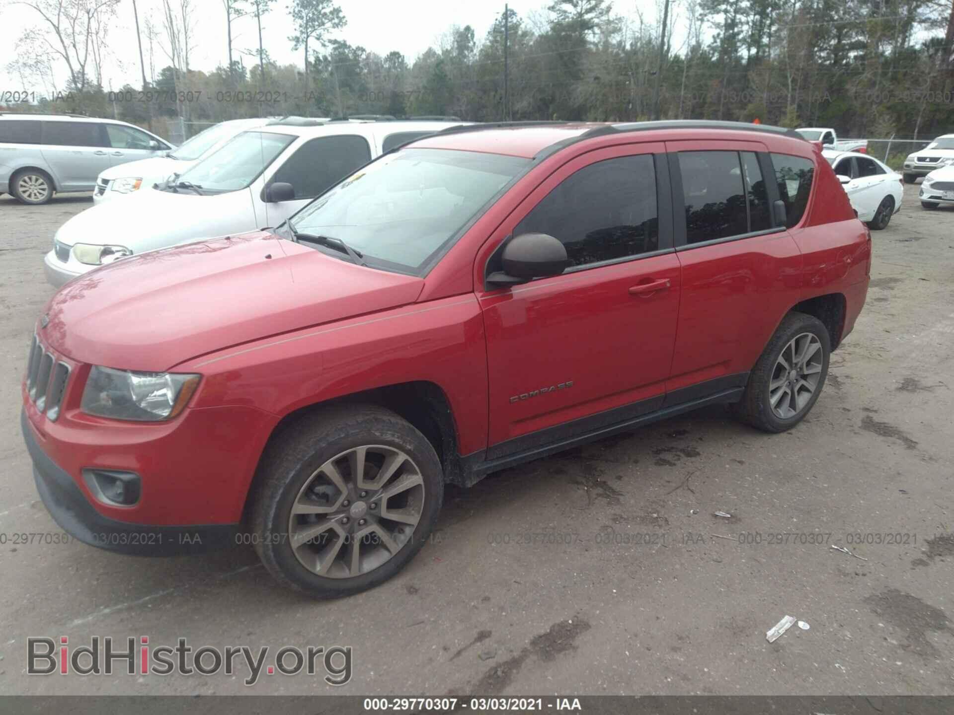 2016 JEEP COMPASS - VIN: 1C4NJCBA6GD806521 - Фото 2