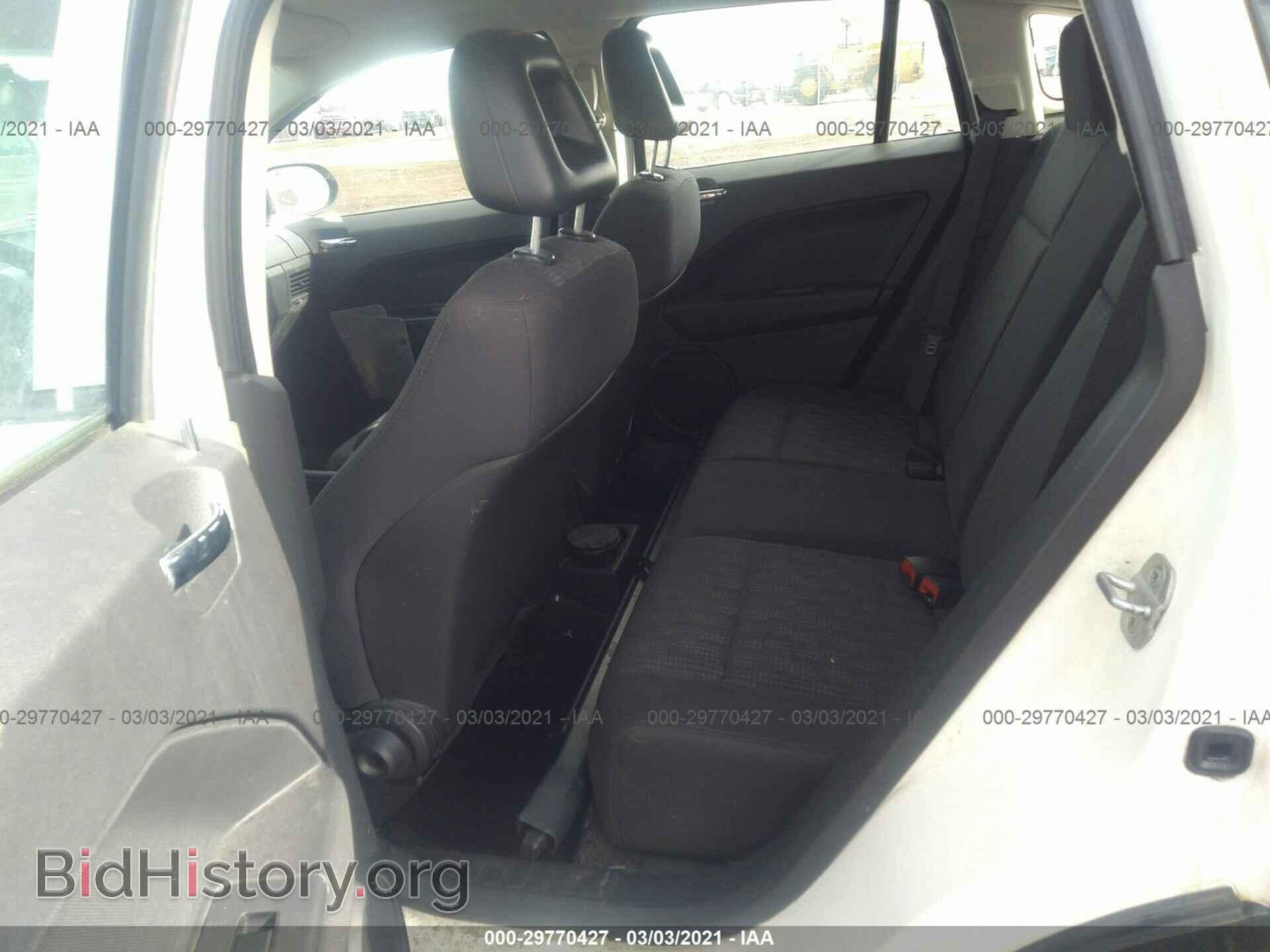 2008 DODGE CALIBER - VIN: 1B3HB28B48D738016 - Фото 8