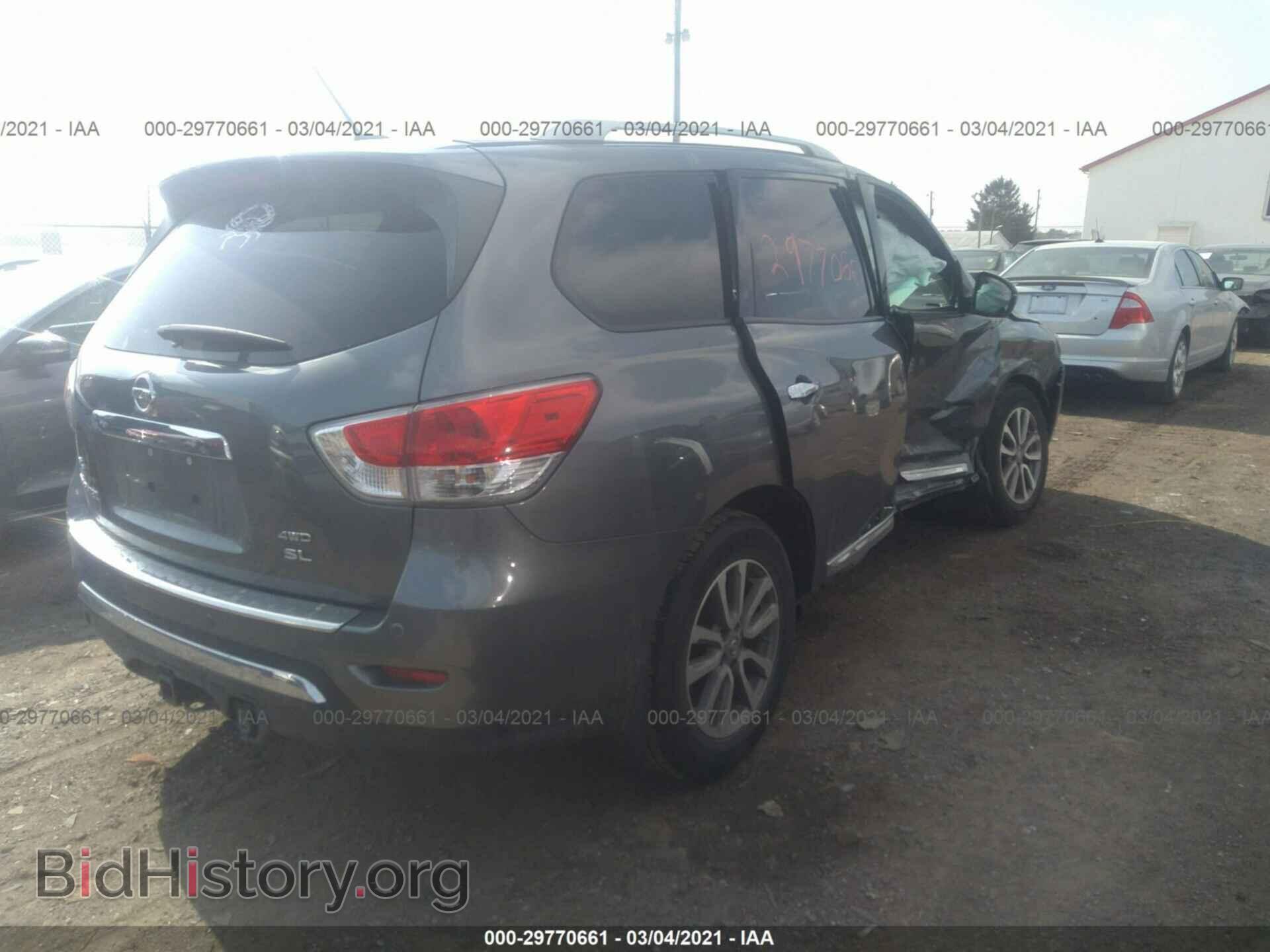 2015 NISSAN PATHFINDER - VIN: 5N1AR2MM2FC707249 - Фото 4