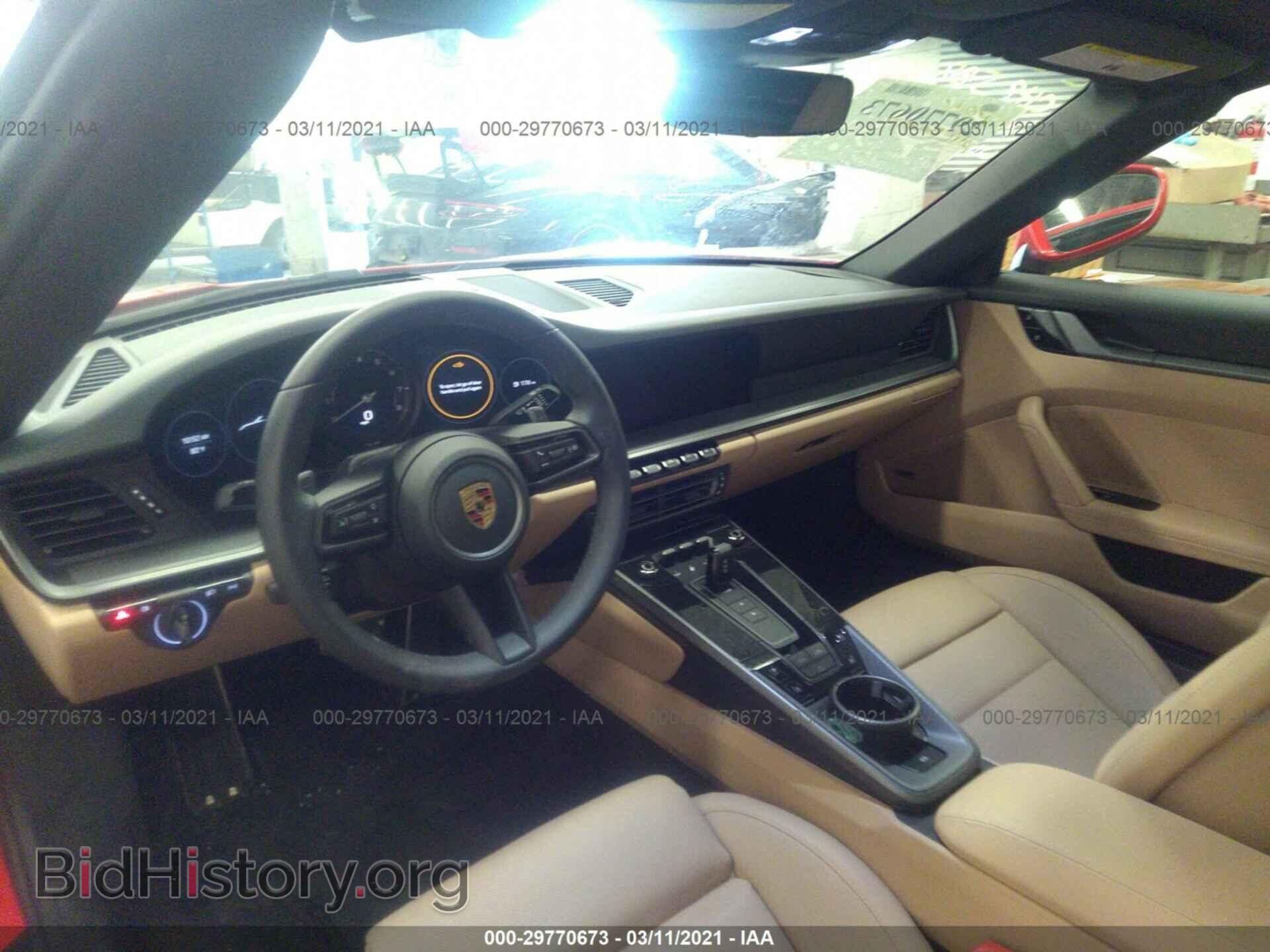 2020 PORSCHE 911 - VIN: WP0CA2A98LS251845 - Фото 5
