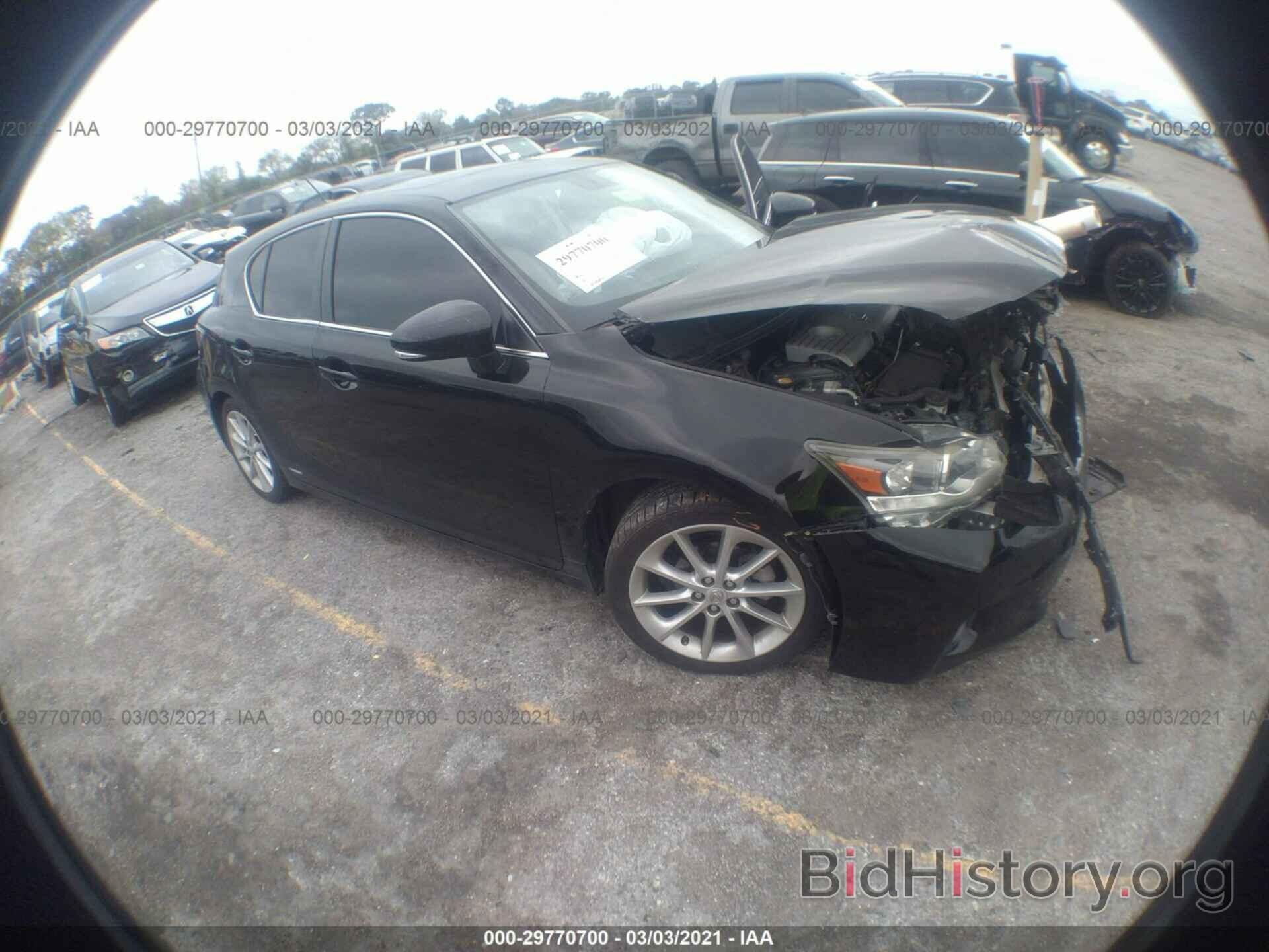 Photo JTHKD5BH8D2171374 - LEXUS CT 200H 2013