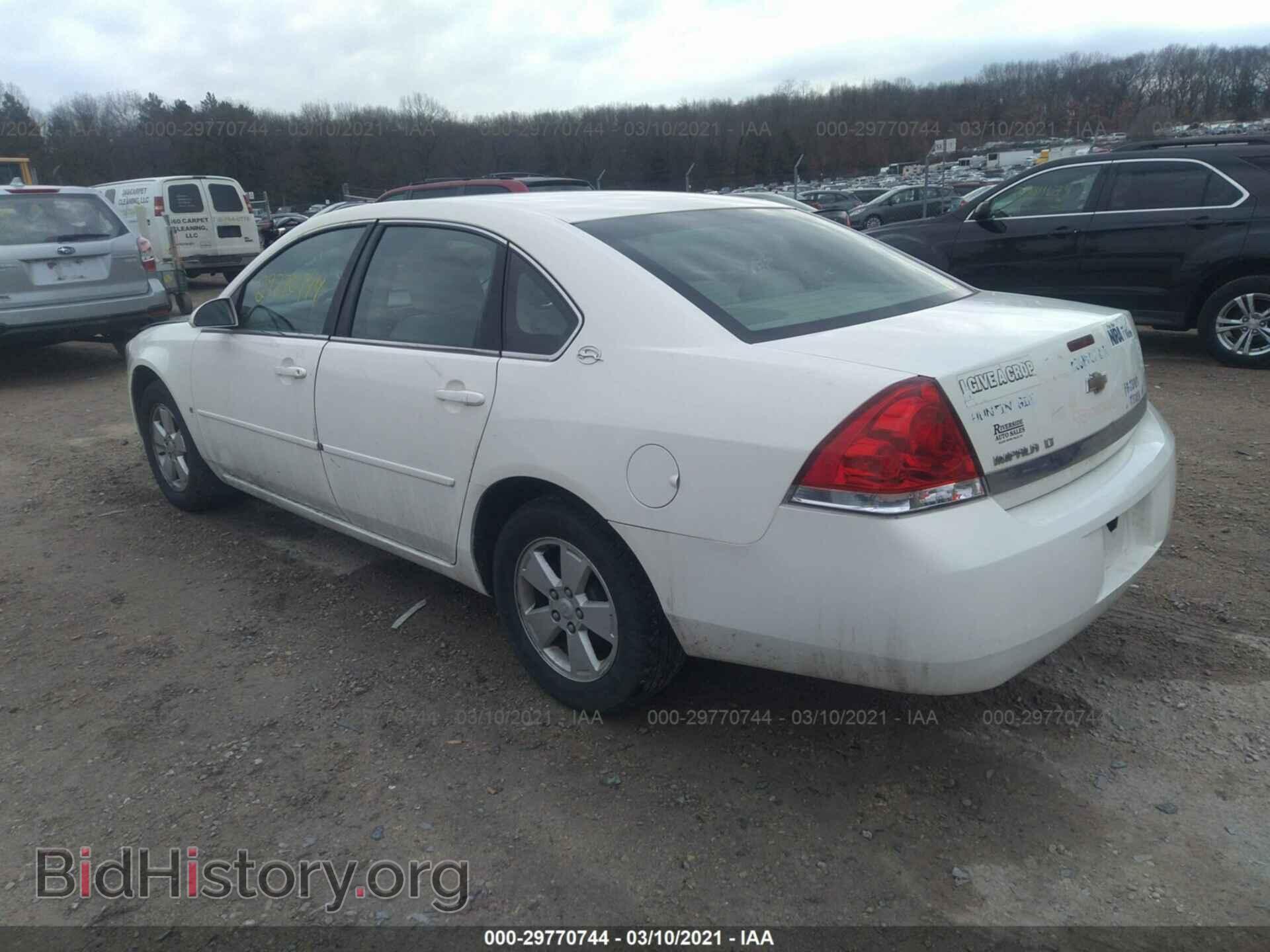2007 CHEVROLET IMPALA - VIN: 2G1WT58N279146178 - Фото 3