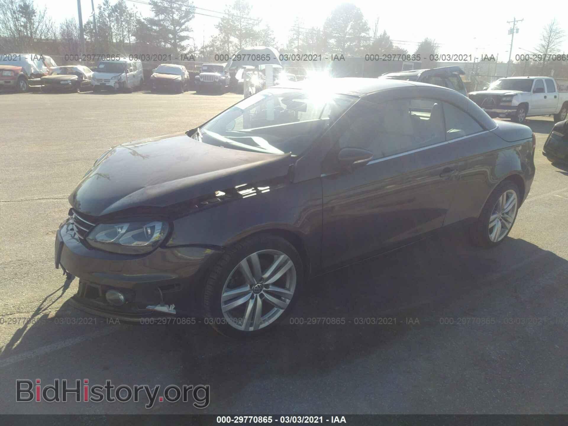2012 VOLKSWAGEN EOS - VIN: WVWFW7AH4CV012293 - Фото 2