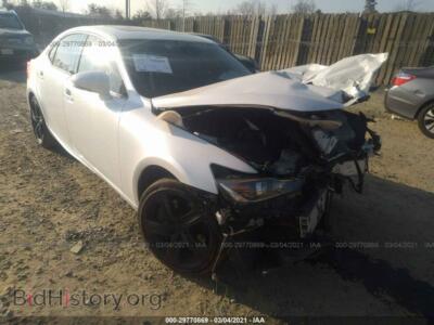 2017 Lexus IS IS 300 F Sport, белый — VIN JTHCM1D22H5022677, IAAI