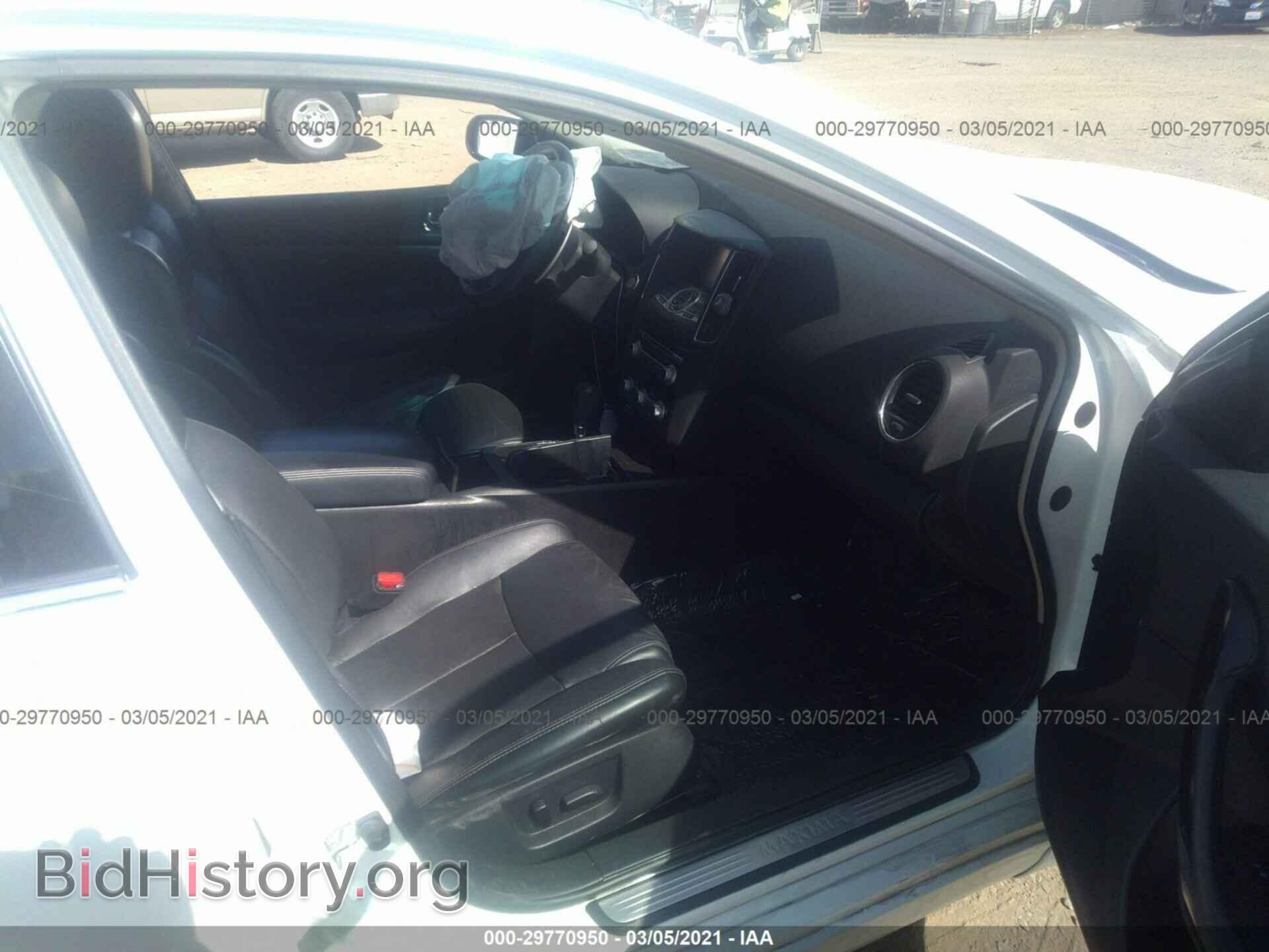 2014 NISSAN MAXIMA - VIN: 1N4AA5AP7EC470273 - Фото 5