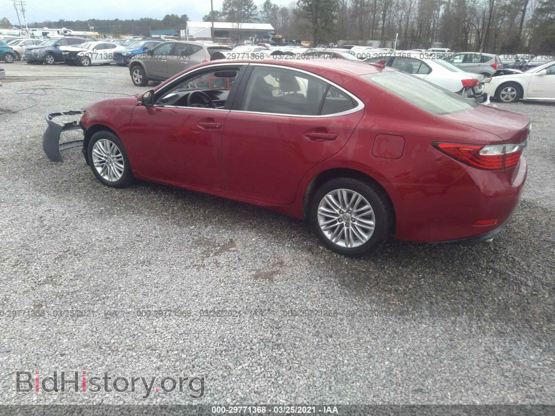 2013 LEXUS ES 350 - VIN: JTHBK1GG2D2016740 - Фото 3