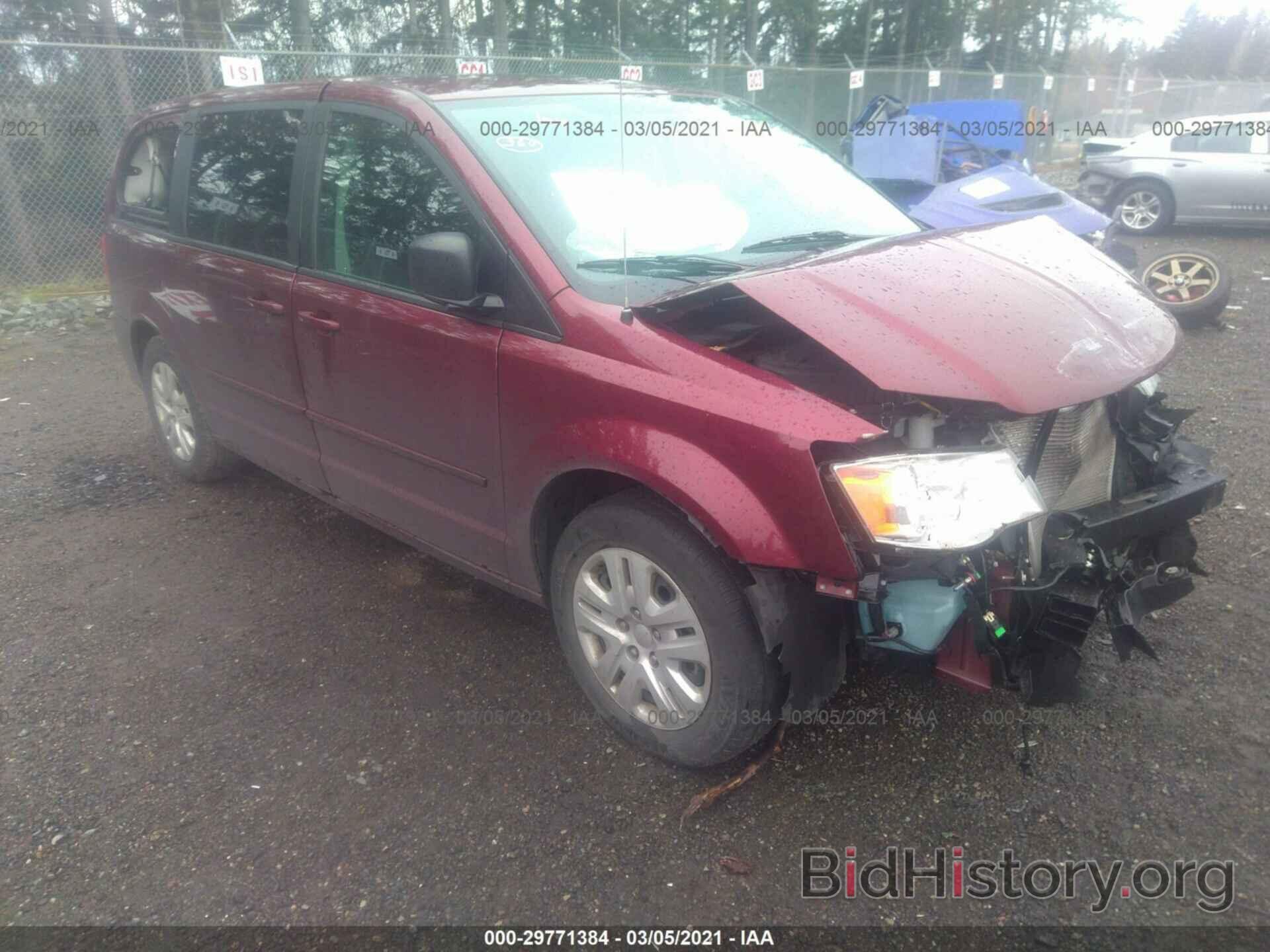 Photo 2C4RDGBG7HR675604 - DODGE GRAND CARAVAN 2017