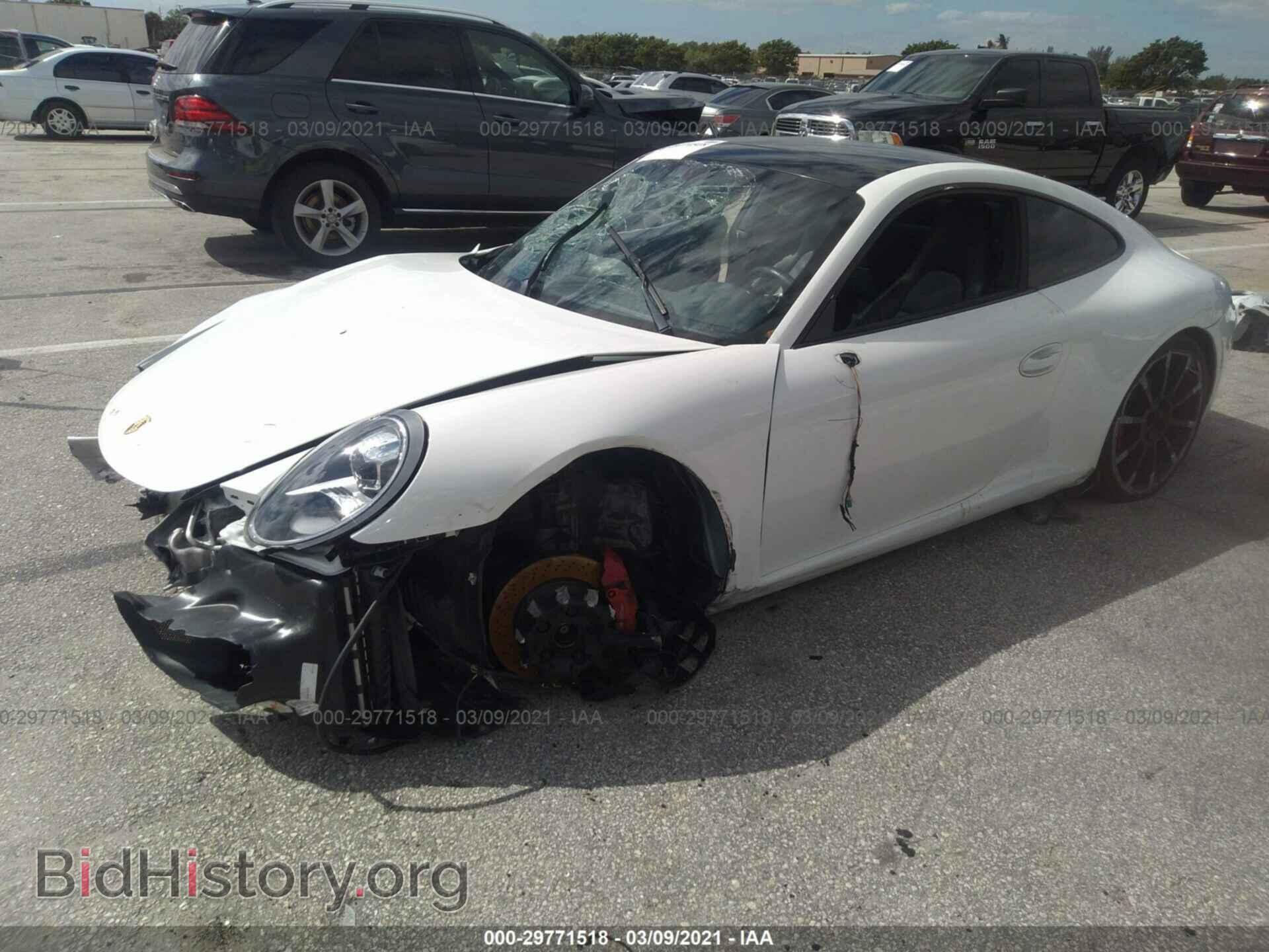 2013 PORSCHE 911 - VIN: WP0AB2A95DS122354 - Фото 2