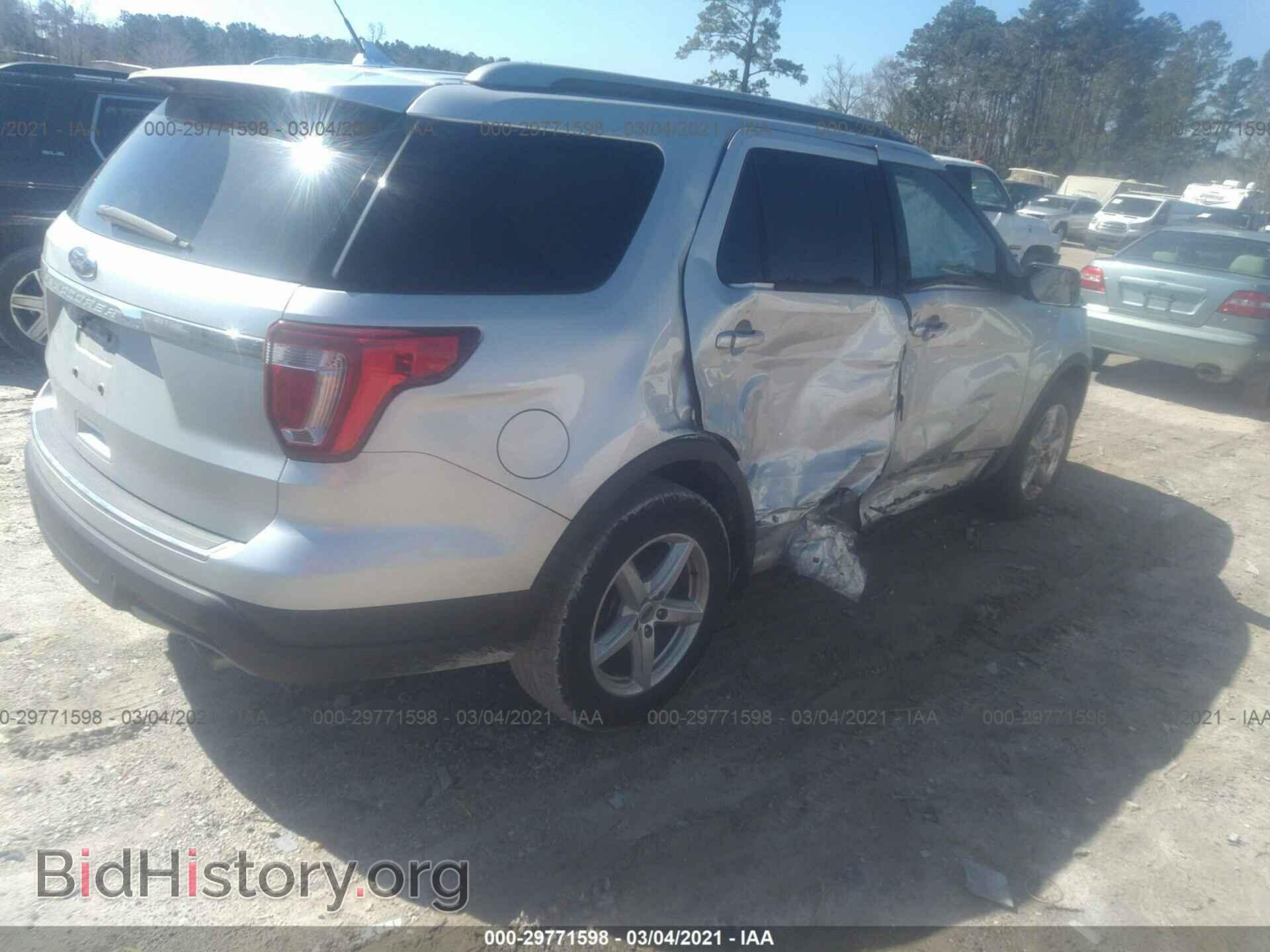 2018 FORD EXPLORER - VIN: 1FM5K7D87JGB74693 - Photo 4