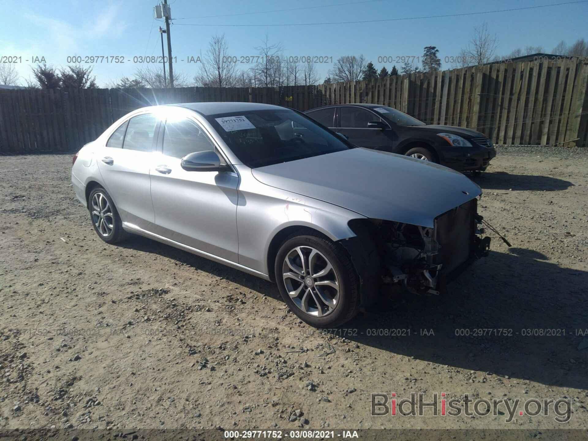 Photo 55SWF4JB9GU123404 - MERCEDES-BENZ C-CLASS 2016