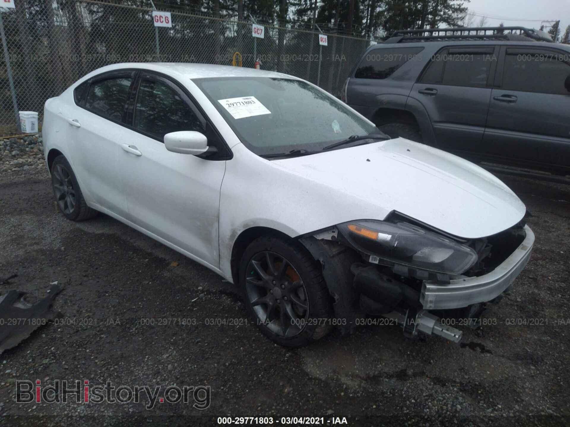 Фотография 1C3CDFAAXGD585205 - DODGE DART 2016