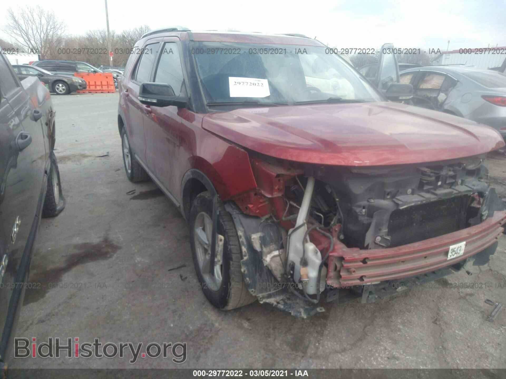 Фотография 1FM5K8D84GGA07299 - FORD EXPLORER 2016