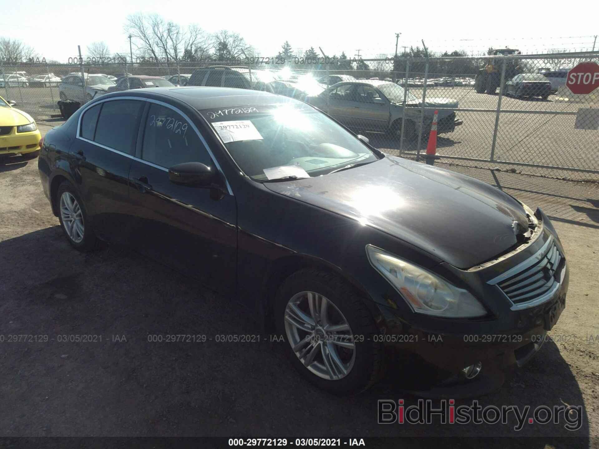 Photo JN1CV6AR6DM762295 - INFINITI G37 SEDAN 2013