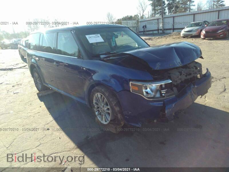 2013 Ford FLEX SEL (VIN 2FMGK5C85DBD16159) — photo 1 of 10, IAAI, damage: front end
