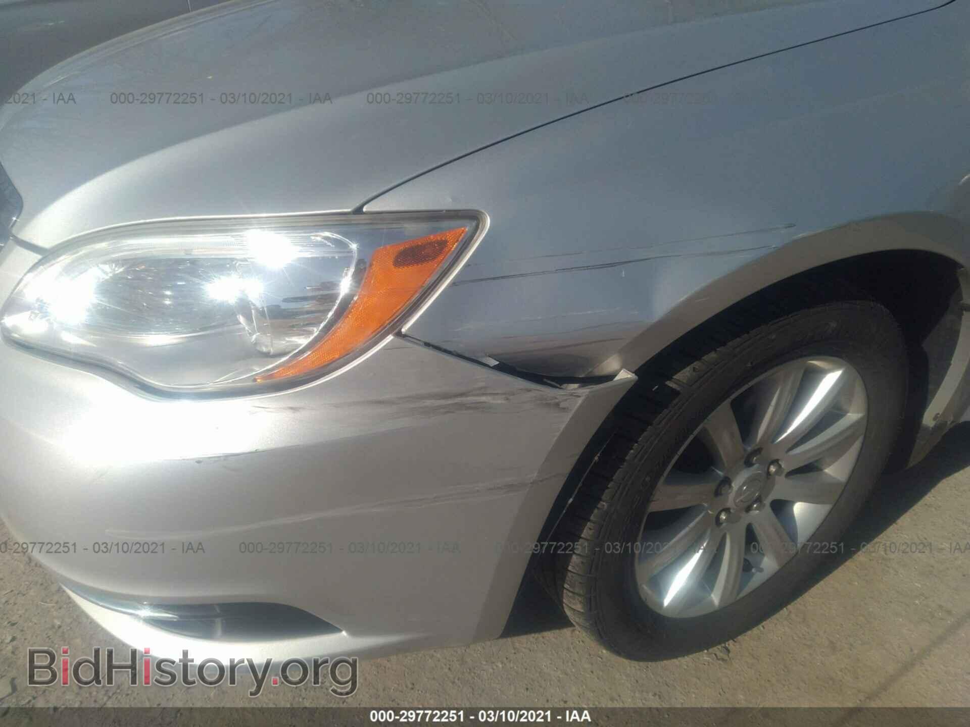 2012 CHRYSLER 200 - VIN: 1C3CCBBBXCN181098 - Фото 6