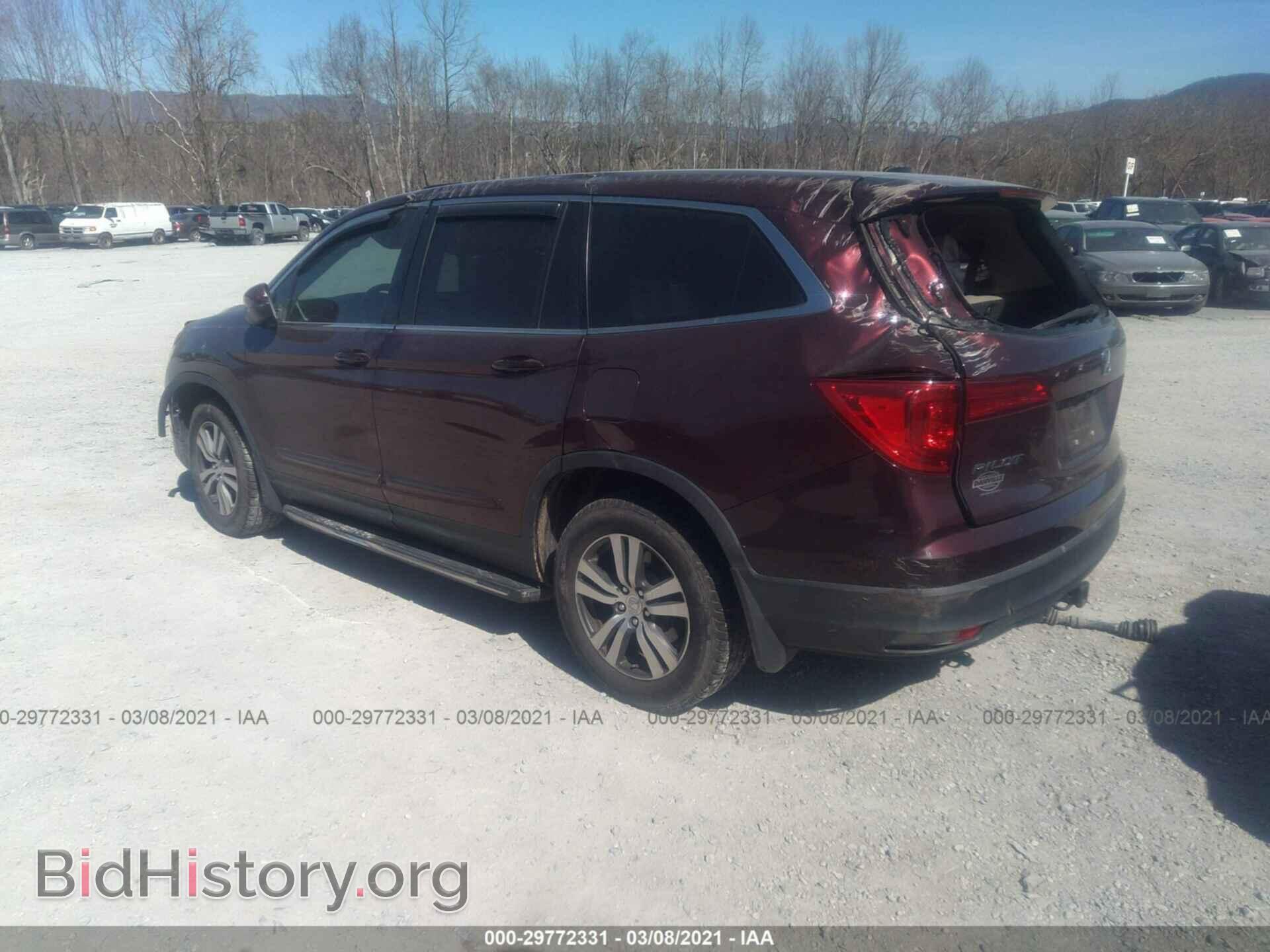 2016 HONDA PILOT - VIN: 5FNYF6H58GB032937 - Фото 3