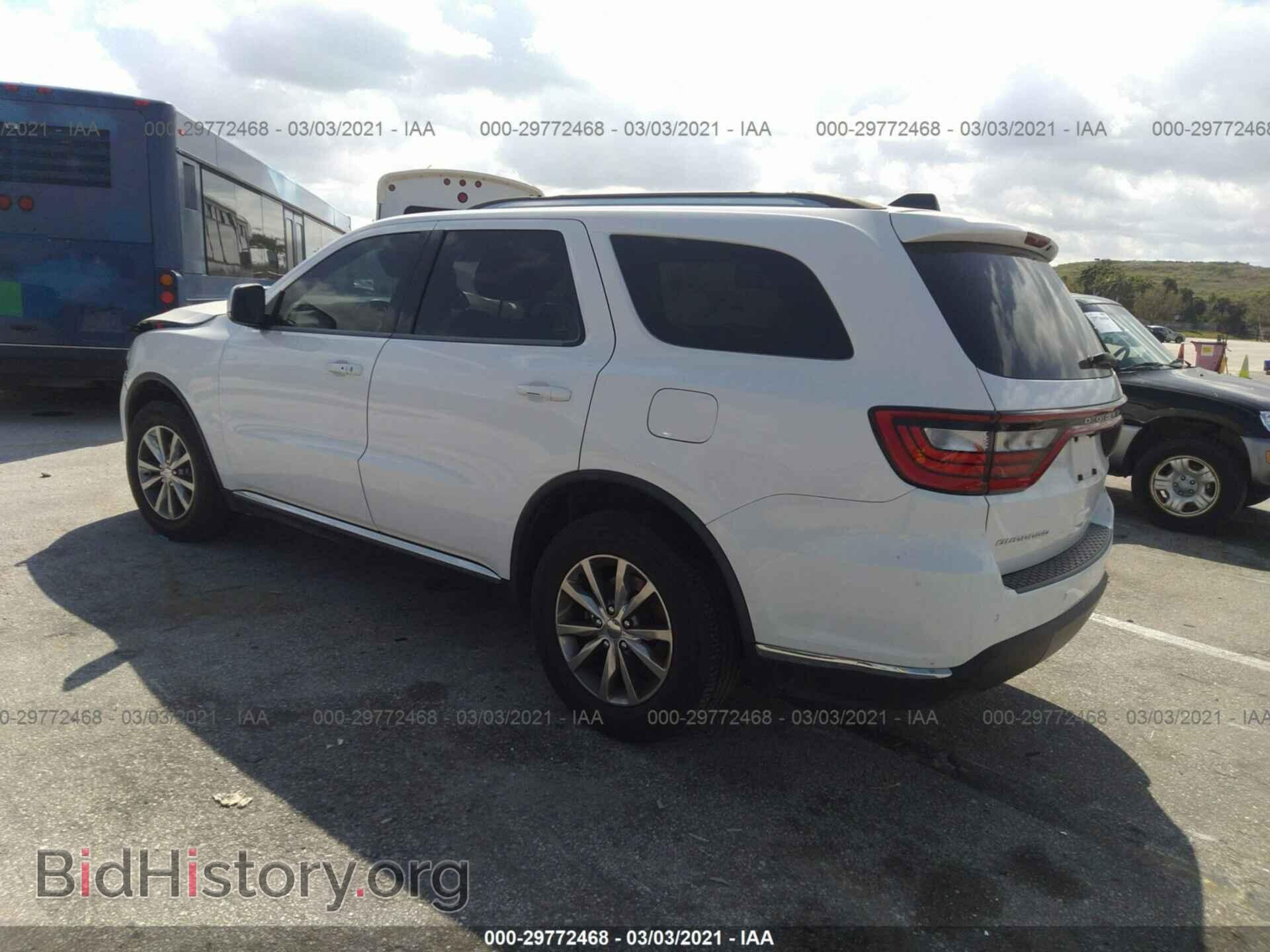 2015 DODGE DURANGO - VIN: 1C4RDHDG5FC722590 - Фото 3