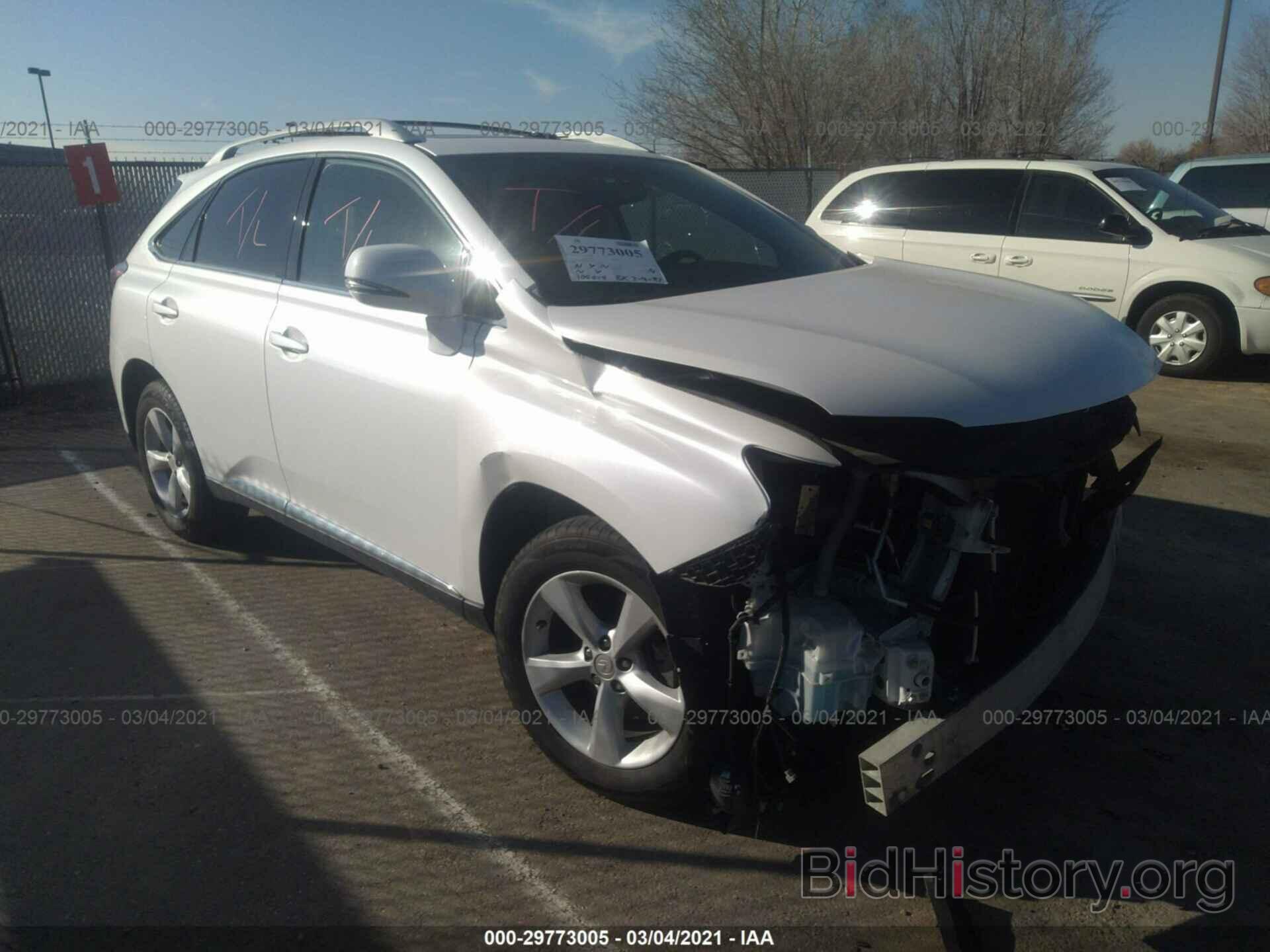 Фотография 2T2BK1BA5CC127735 - LEXUS RX 350 2012