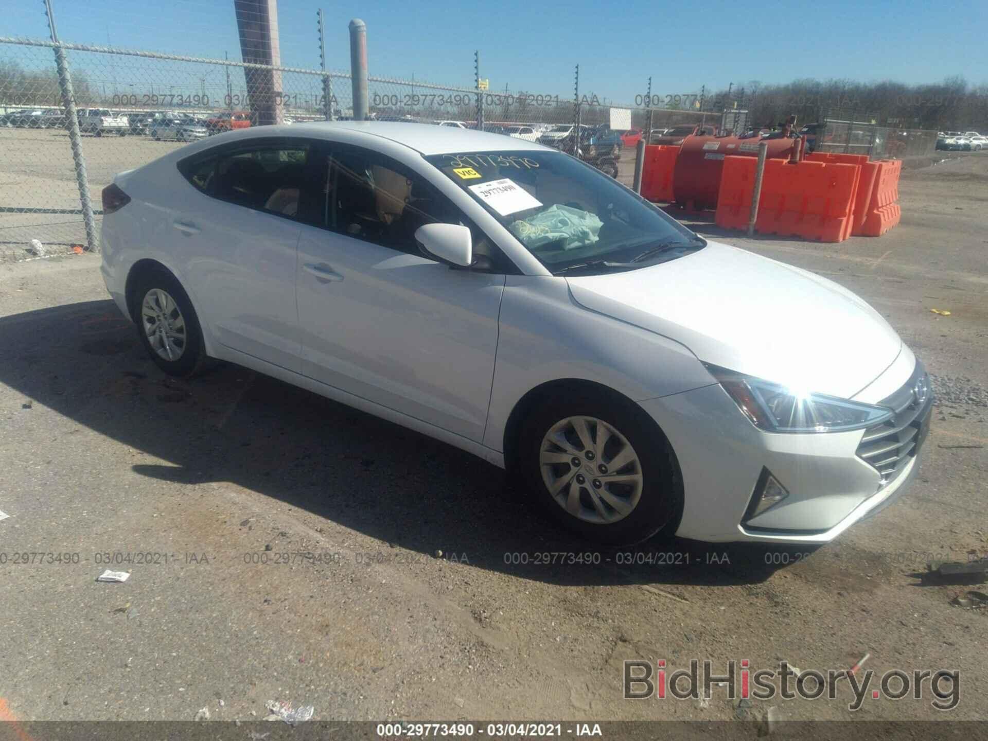 Photo 5NPD74LF0KH472919 - HYUNDAI ELANTRA 2019