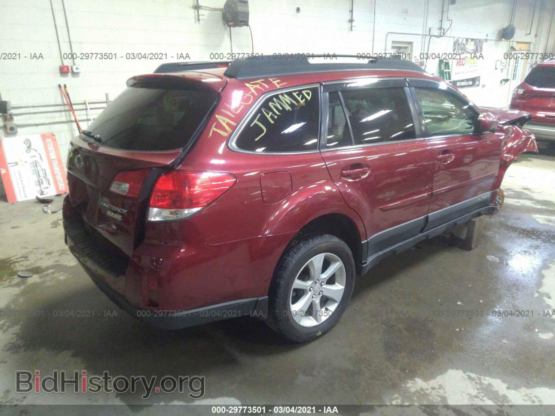 2013 SUBARU OUTBACK - VIN: 4S4BRBCC0D3305918 - Фото 4