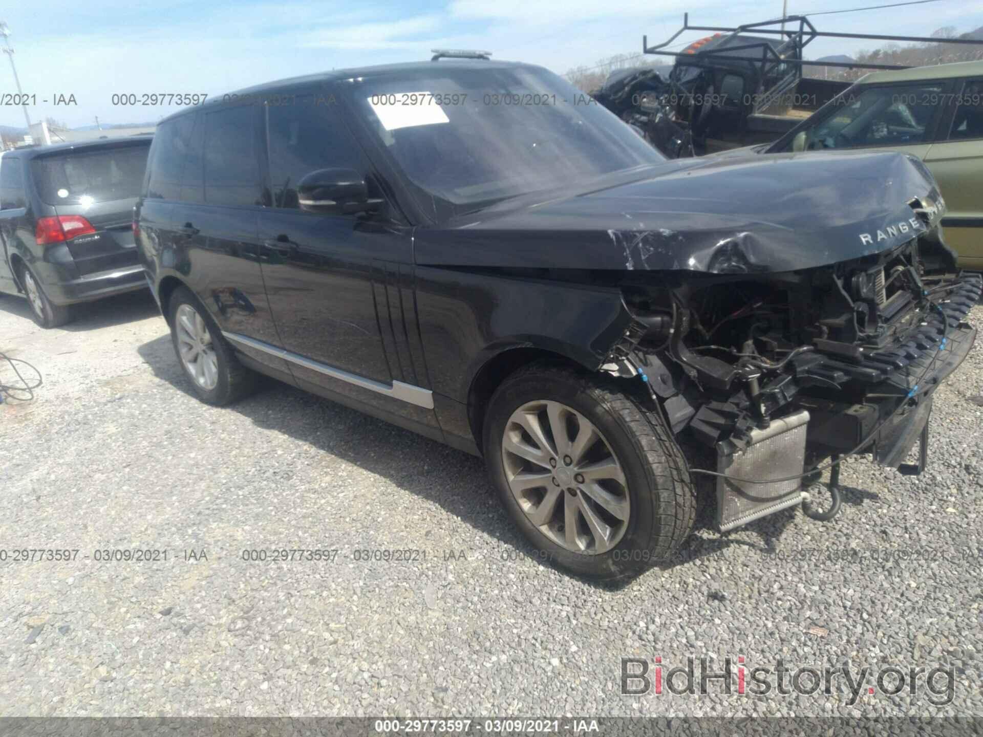 Photo SALGS2VF3GA261847 - LAND ROVER RANGE ROVER 2016