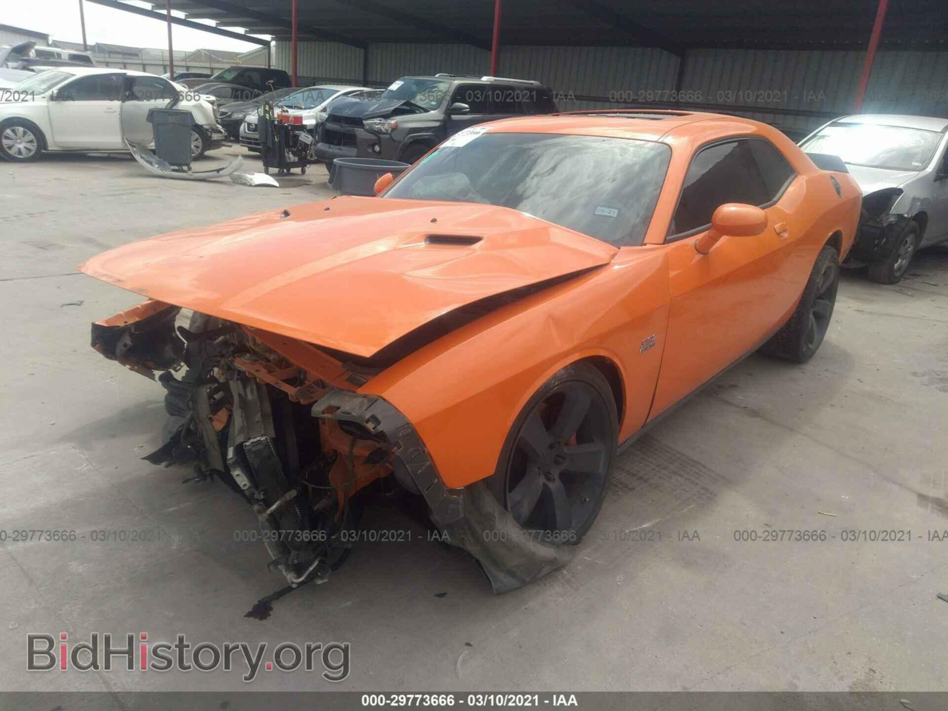 2012 DODGE CHALLENGER - VIN: 2C3CDYCJ4CH131389 - Фото 2