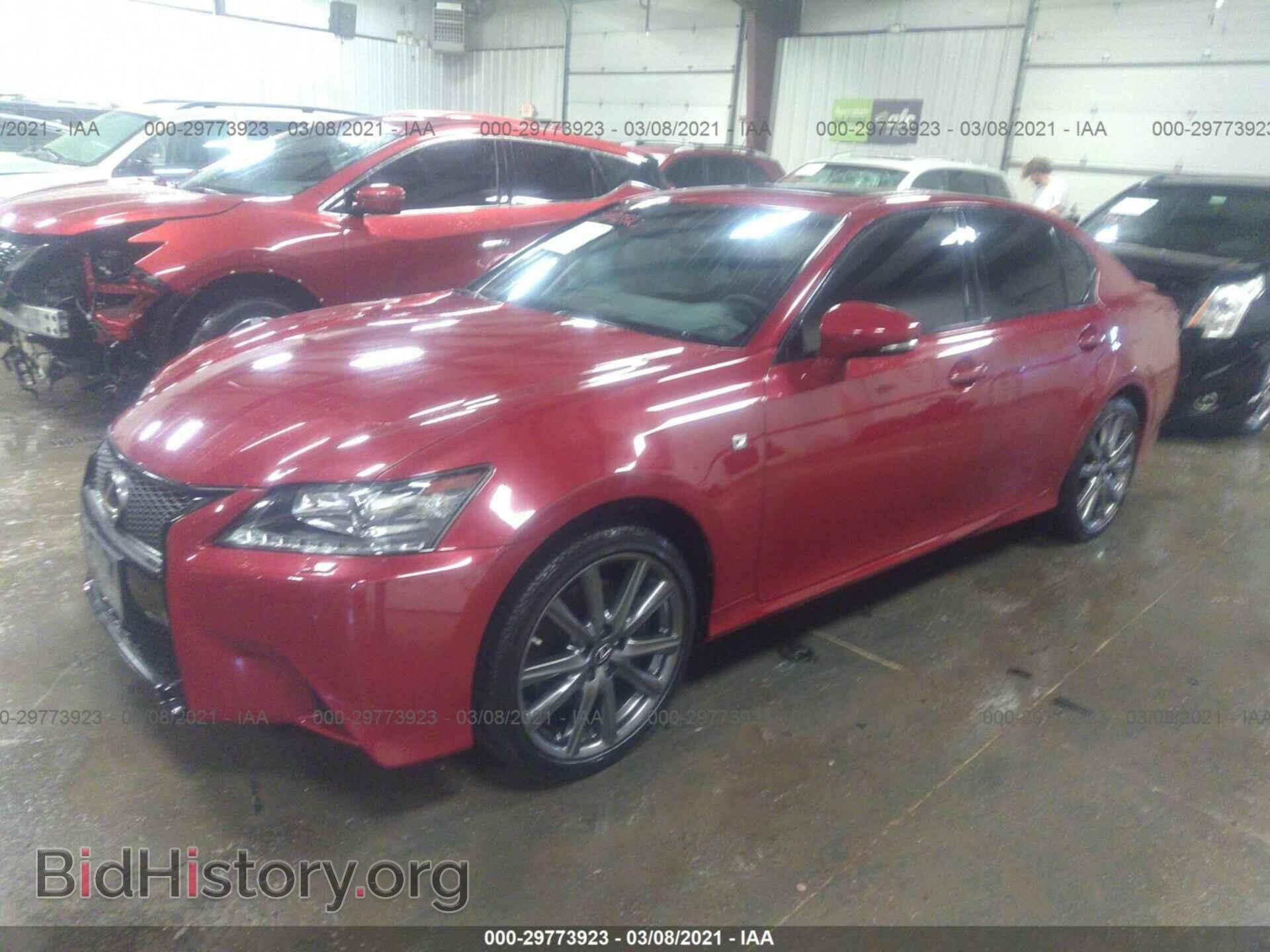 2013 LEXUS GS 350 - VIN: JTHCE1BL3D5002926 - Фото 2