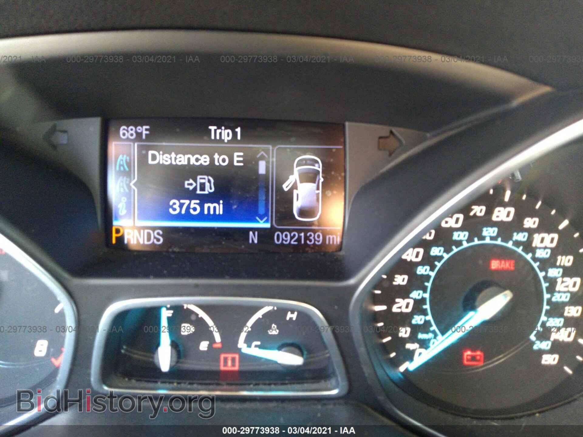 2013 FORD ESCAPE - VIN: 1FMCU9J90DUB01097 - Фото 7
