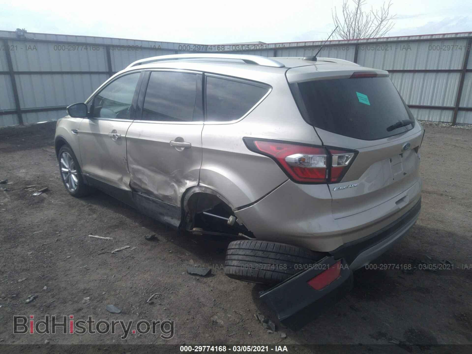 2017 FORD ESCAPE - VIN: 1FMCU9J98HUC68460 - Photo 3