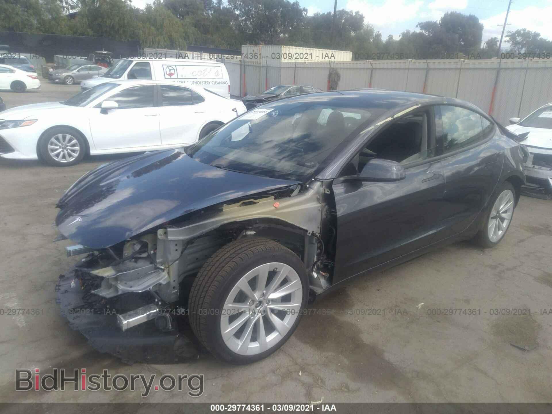 2021 TESLA MODEL 3 - VIN: 5YJ3E1EB2MF875781 - Photo 2