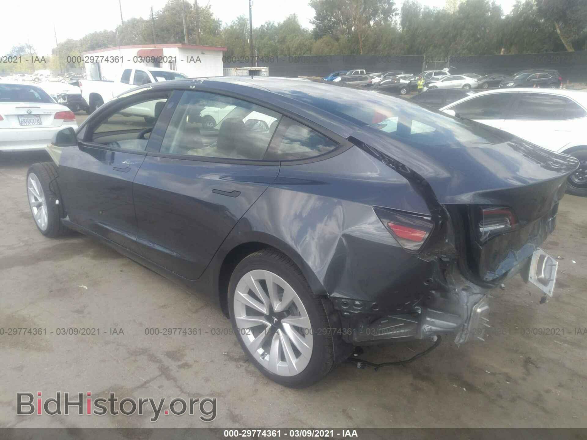 2021 TESLA MODEL 3 - VIN: 5YJ3E1EB2MF875781 - Photo 3