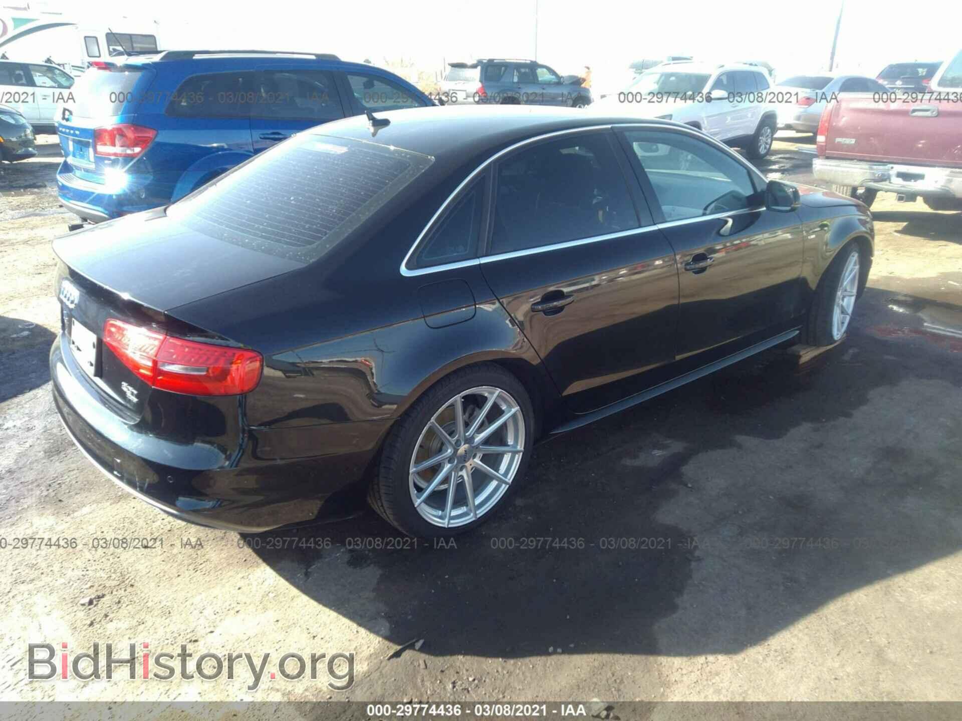 2013 AUDI A4 - VIN: WAUKFAFL3DN042800 - Photo 4