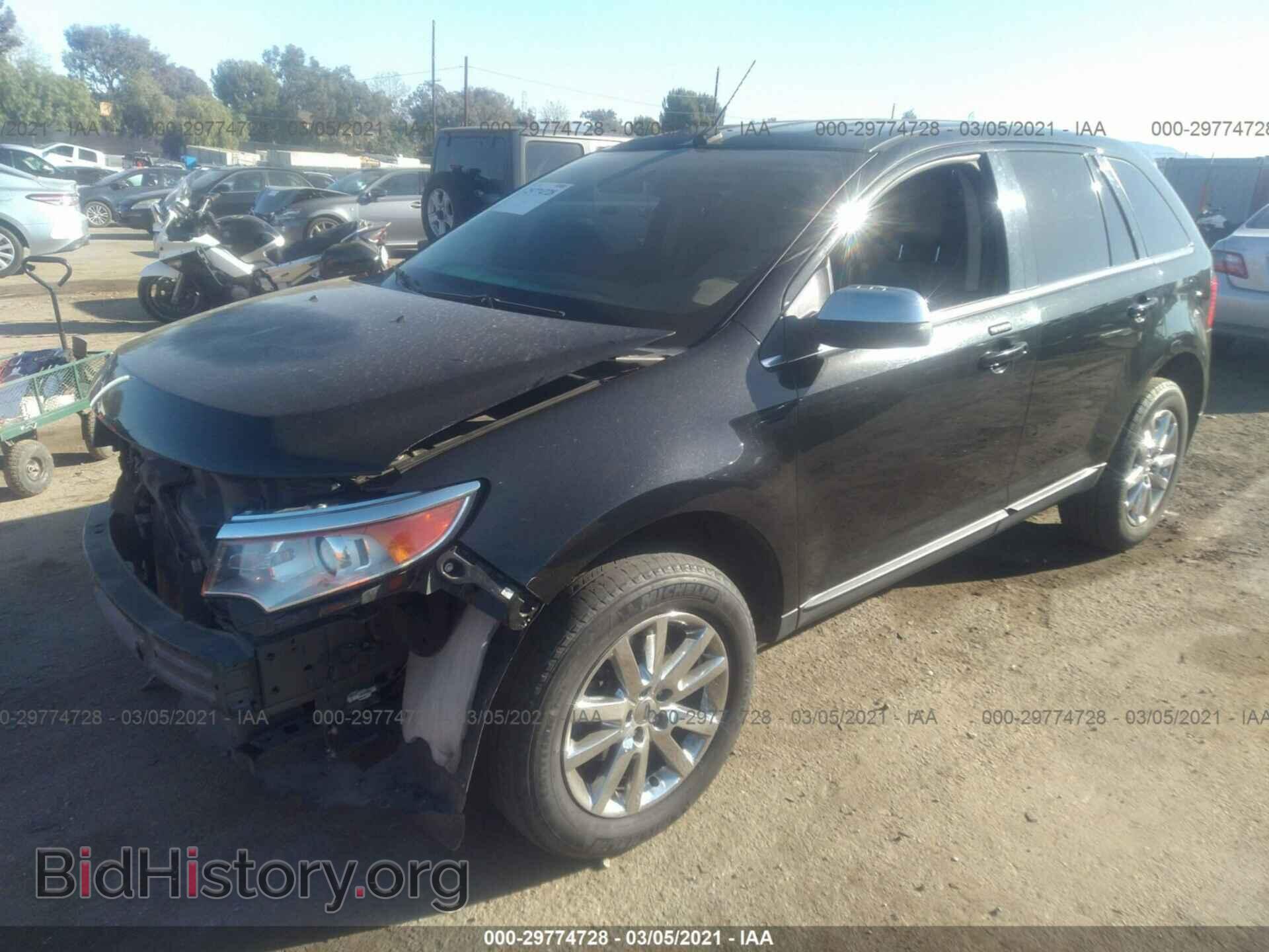 2014 FORD EDGE - VIN: 2FMDK3KC1EBA41999 - Фото 2