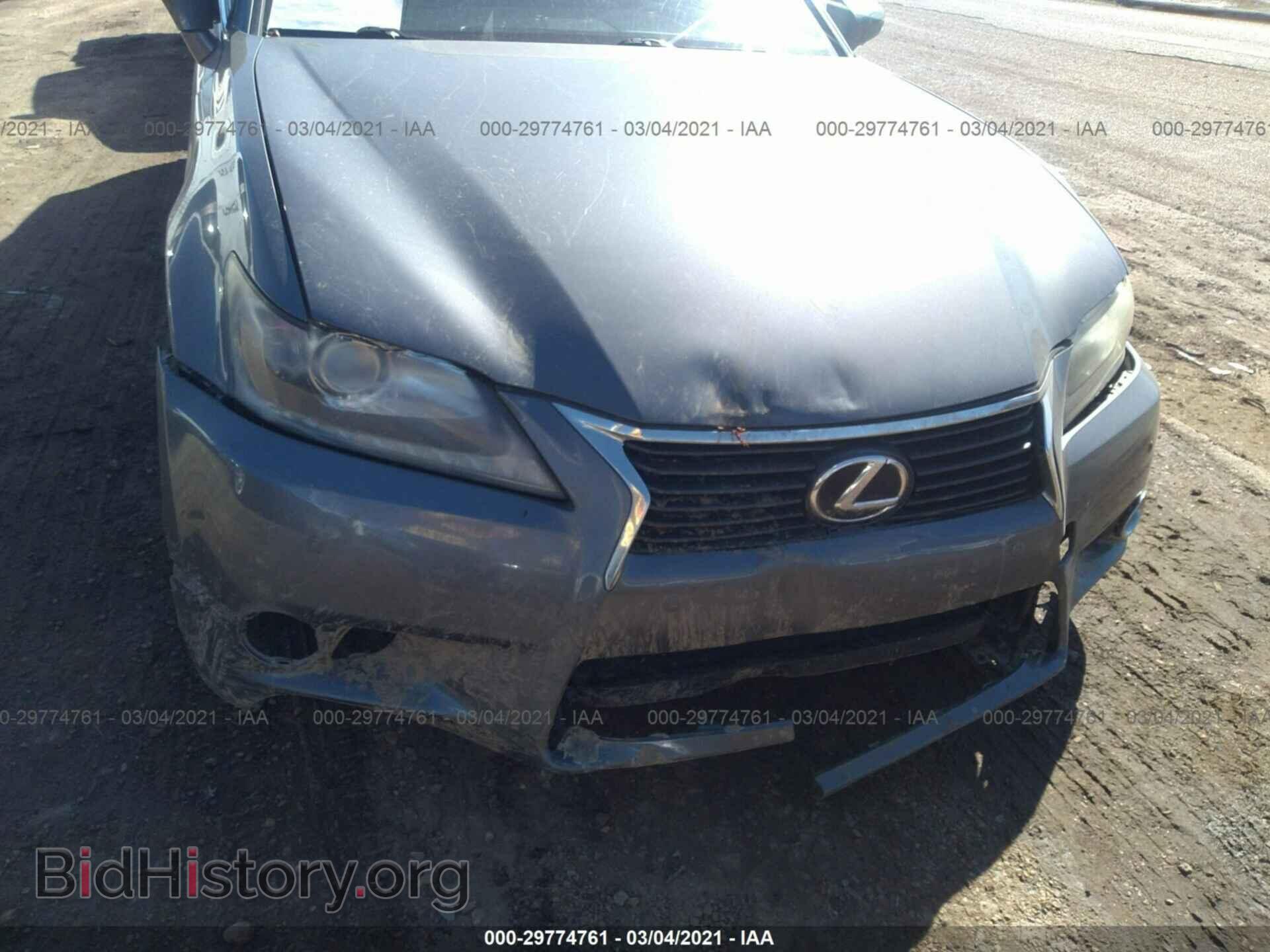 2013 LEXUS GS 350 - VIN: JTHBE1BL3D5020483 - Фото 6