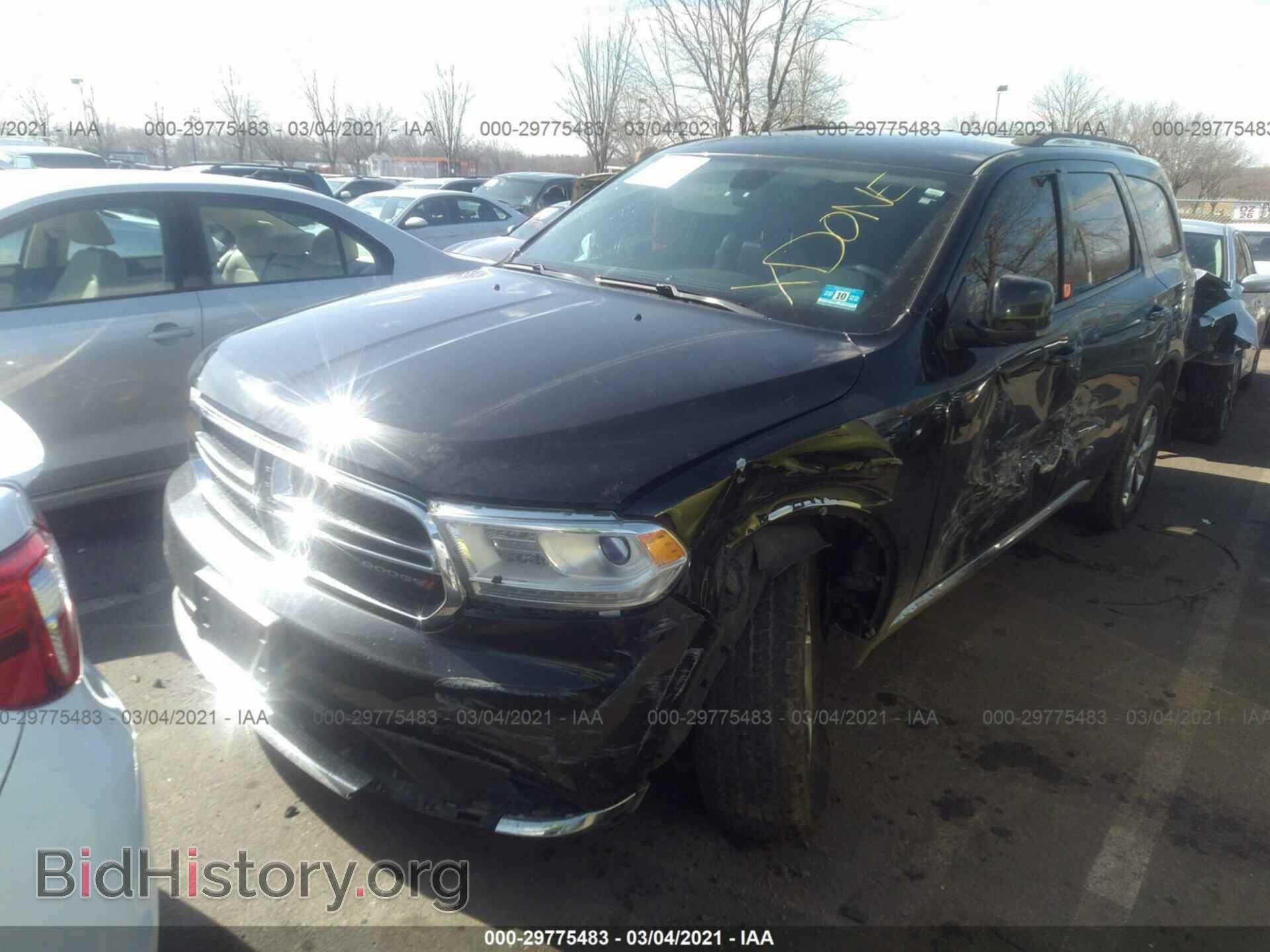 2015 DODGE DURANGO - VIN: 1C4RDJDG2FC772077 - Фото 2
