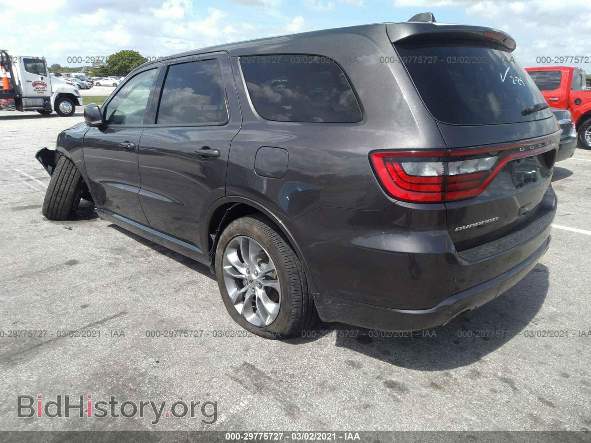 2020 DODGE DURANGO - VIN: 1C4RDHDG7LC307038 - Фото 3