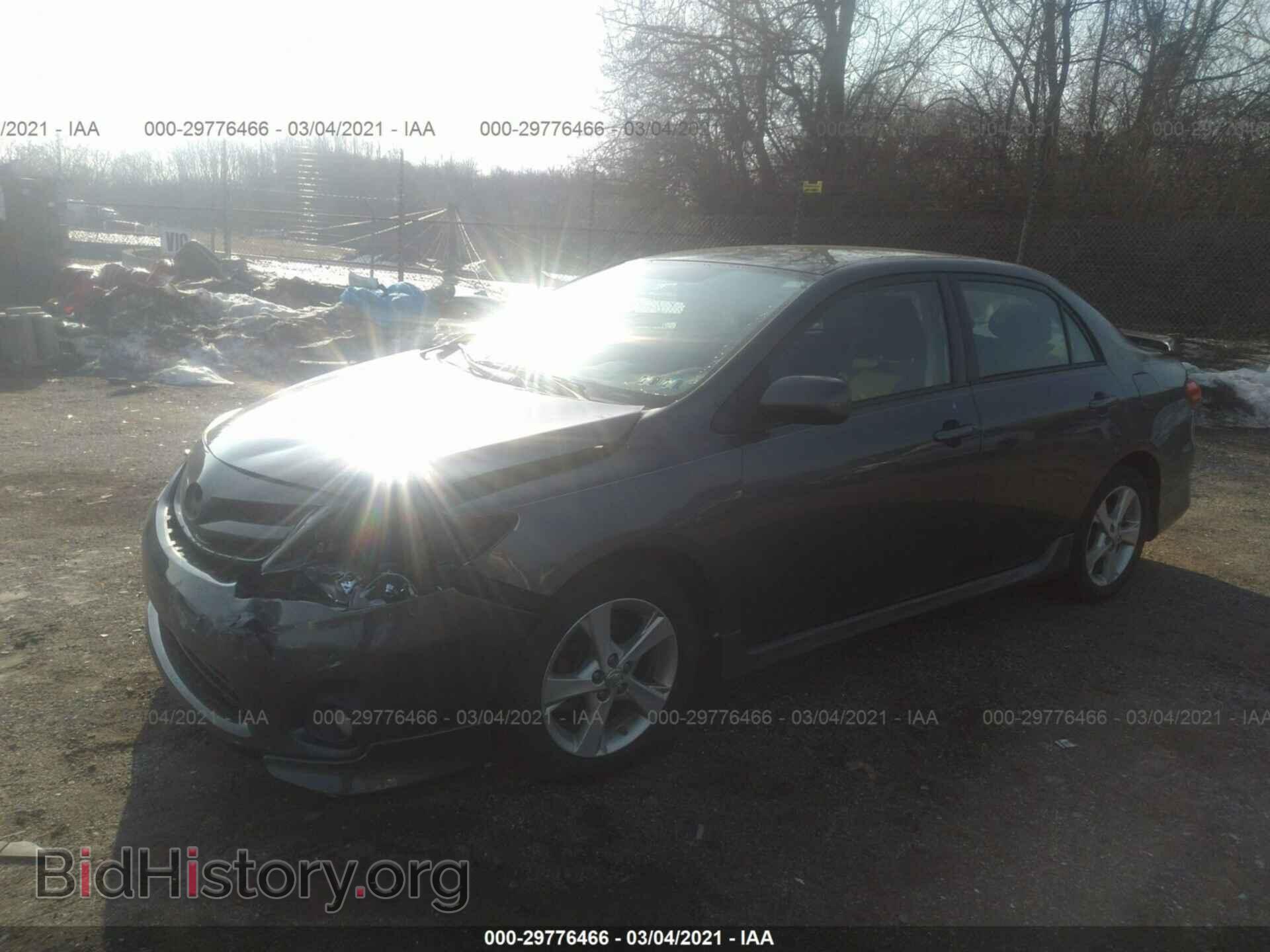 2012 TOYOTA COROLLA - VIN: 2T1BU4EE7CC866216 - Фото 2