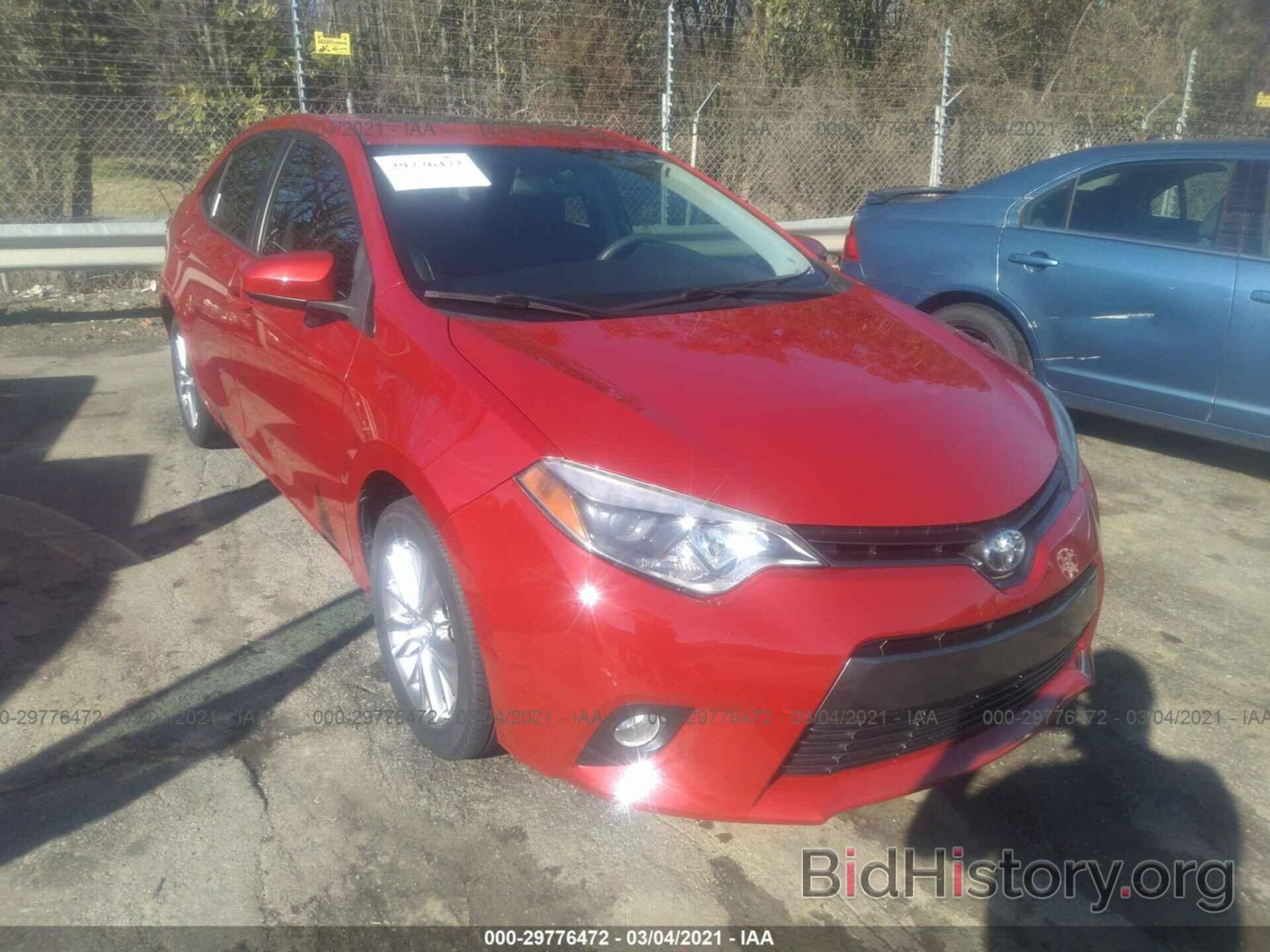 Photo 2T1BURHE1FC388050 - TOYOTA COROLLA 2015