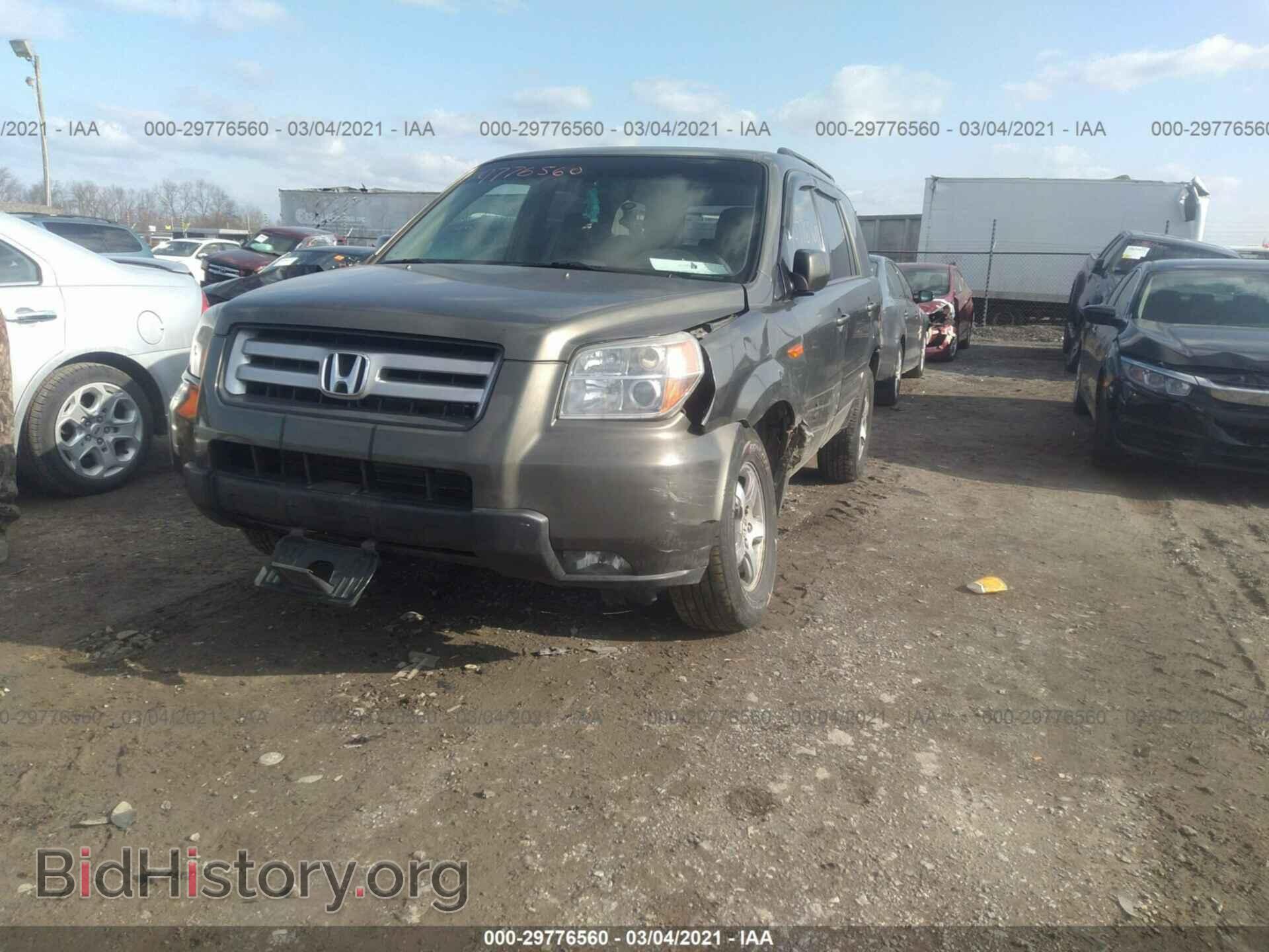 2006 HONDA PILOT - VIN: 2HKYF18546H511519 - Фото 2