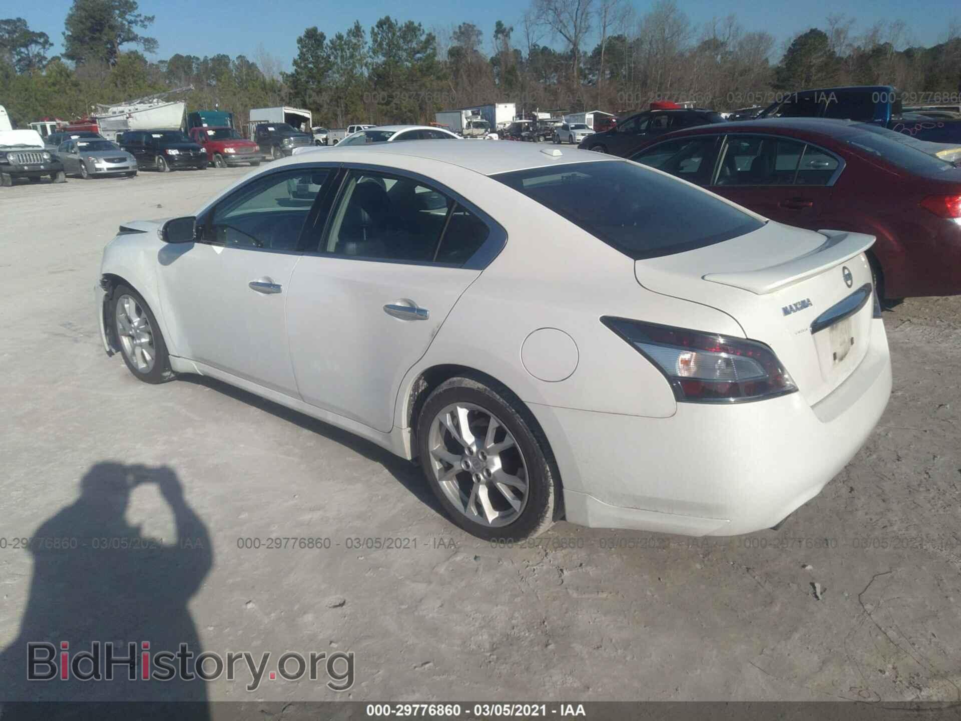2012 NISSAN MAXIMA - VIN: 1N4AA5AP6CC809280 - Фото 3