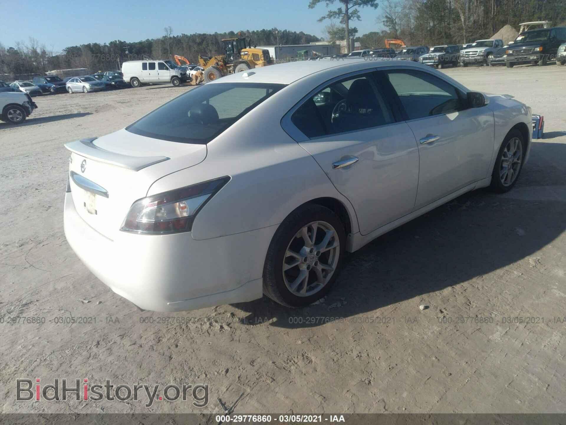 2012 NISSAN MAXIMA - VIN: 1N4AA5AP6CC809280 - Фото 4