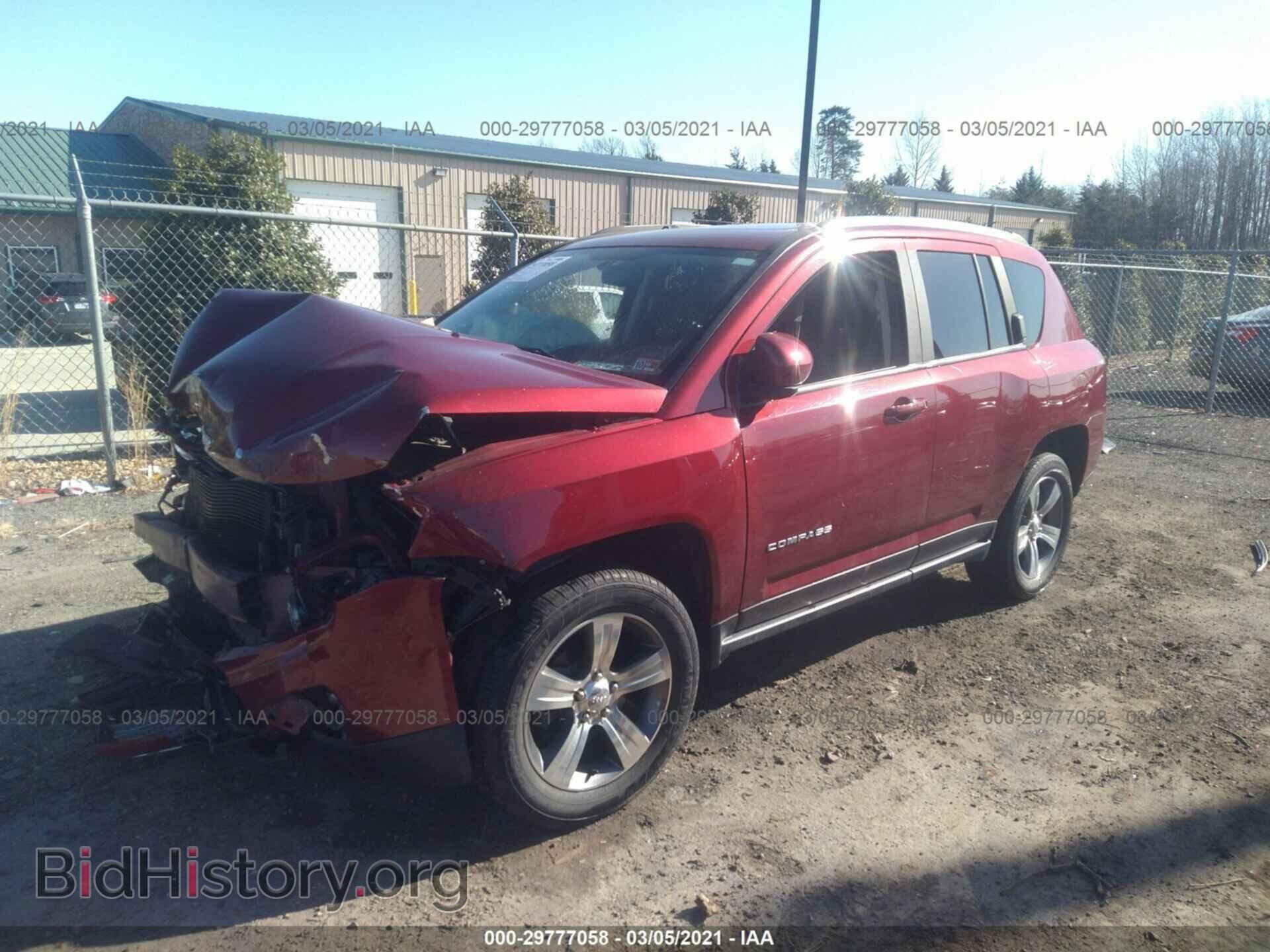 2016 JEEP COMPASS - VIN: 1C4NJDEB5GD729196 - Photo 2