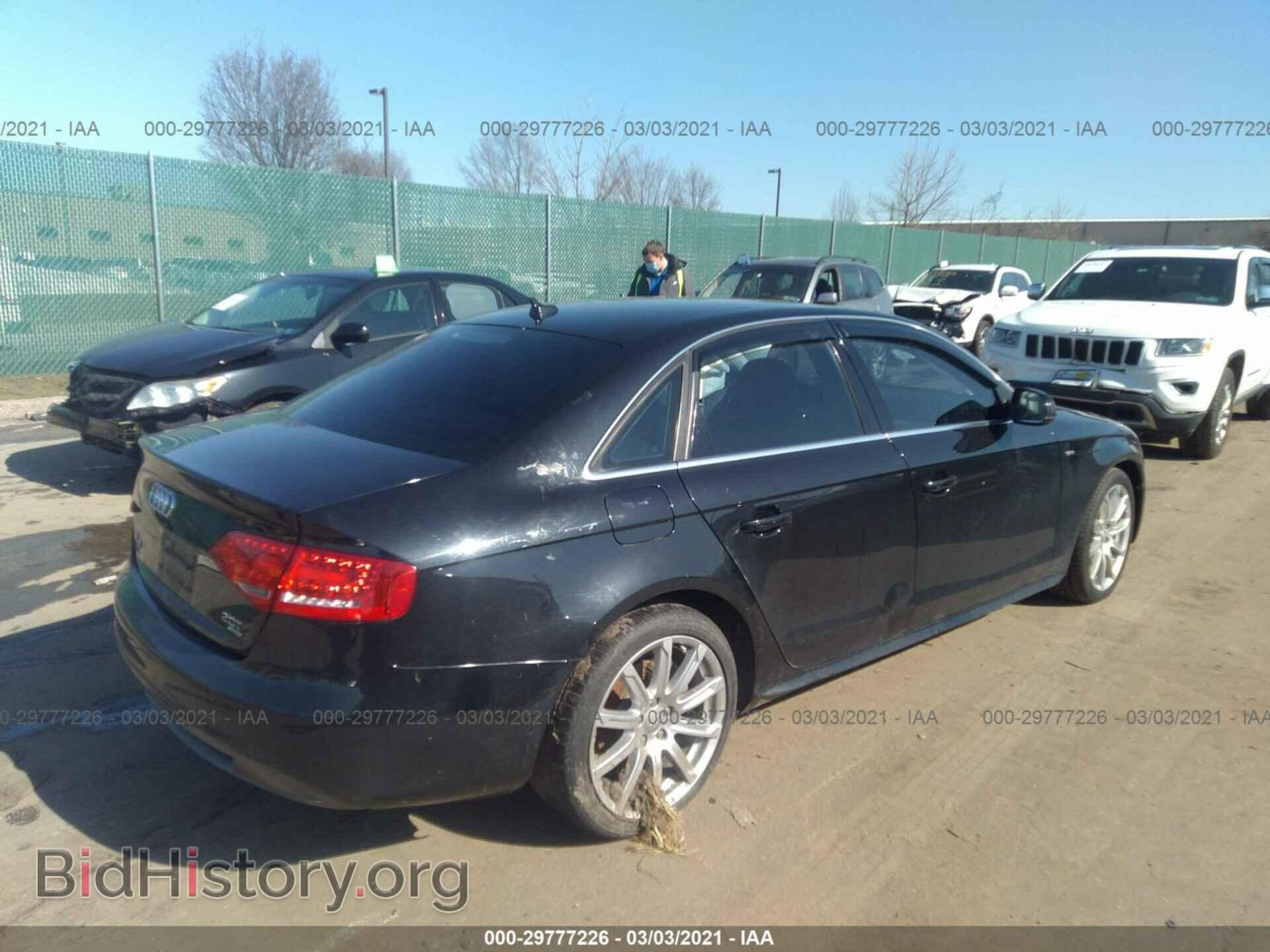 2012 AUDI A4 - VIN: WAUFFAFL4CA117740 - Фото 4