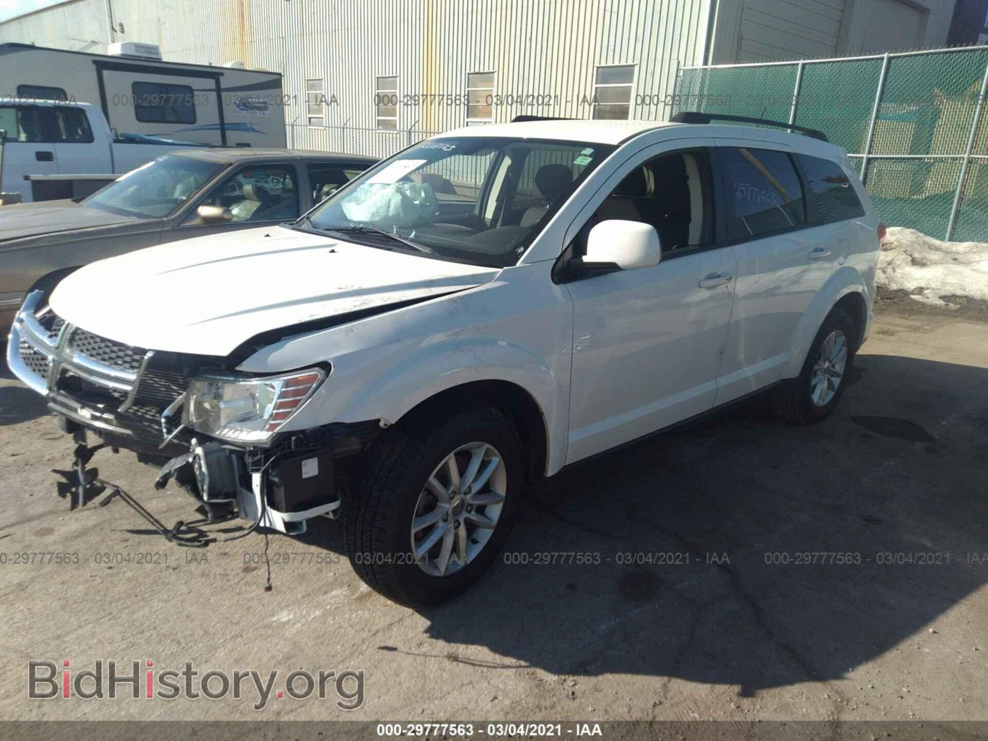 2013 DODGE JOURNEY - VIN: 3C4PDCBB2DT503587 - Фото 2