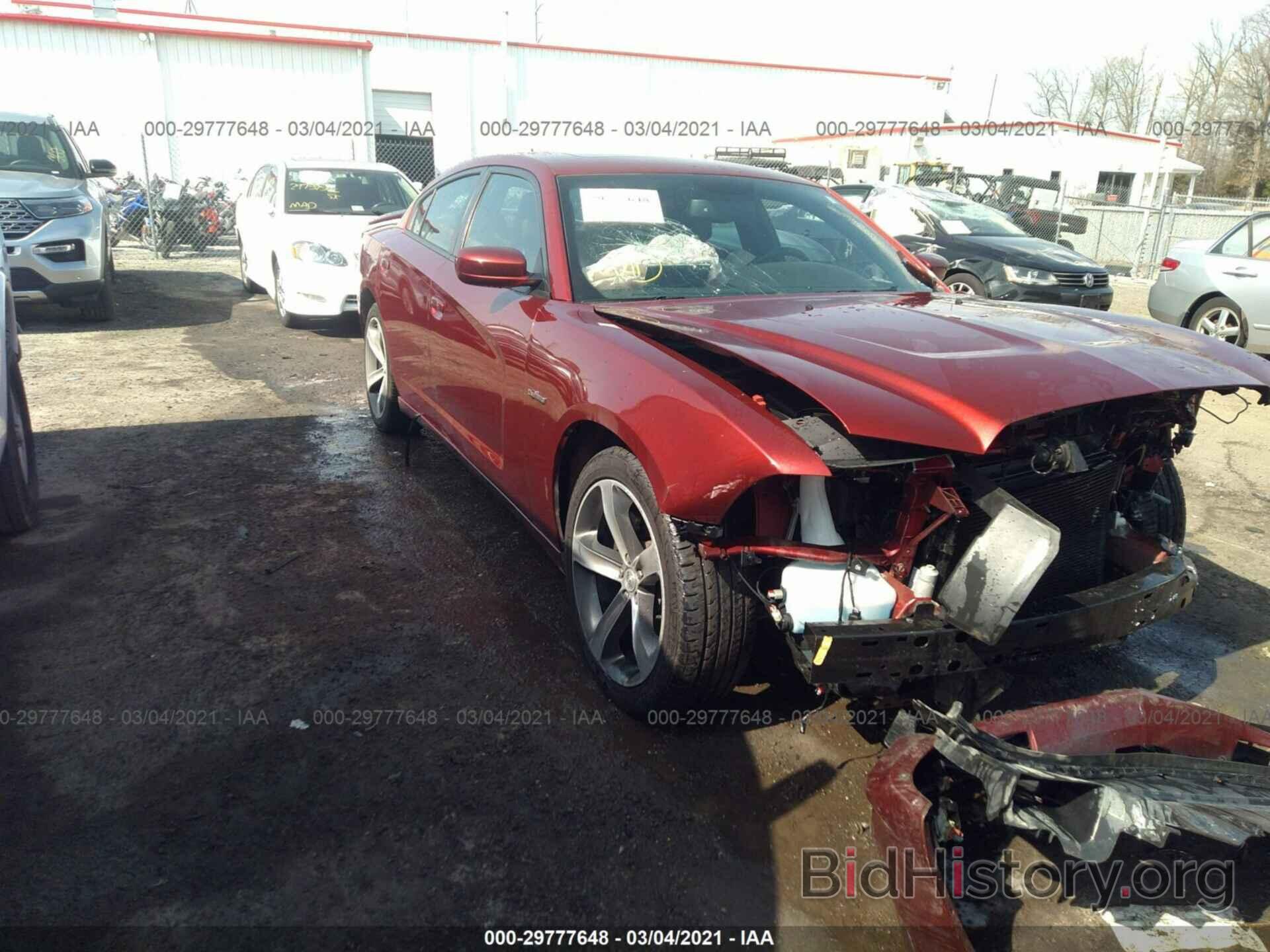 Photo 2C3CDXCT1EH221484 - DODGE CHARGER 2014