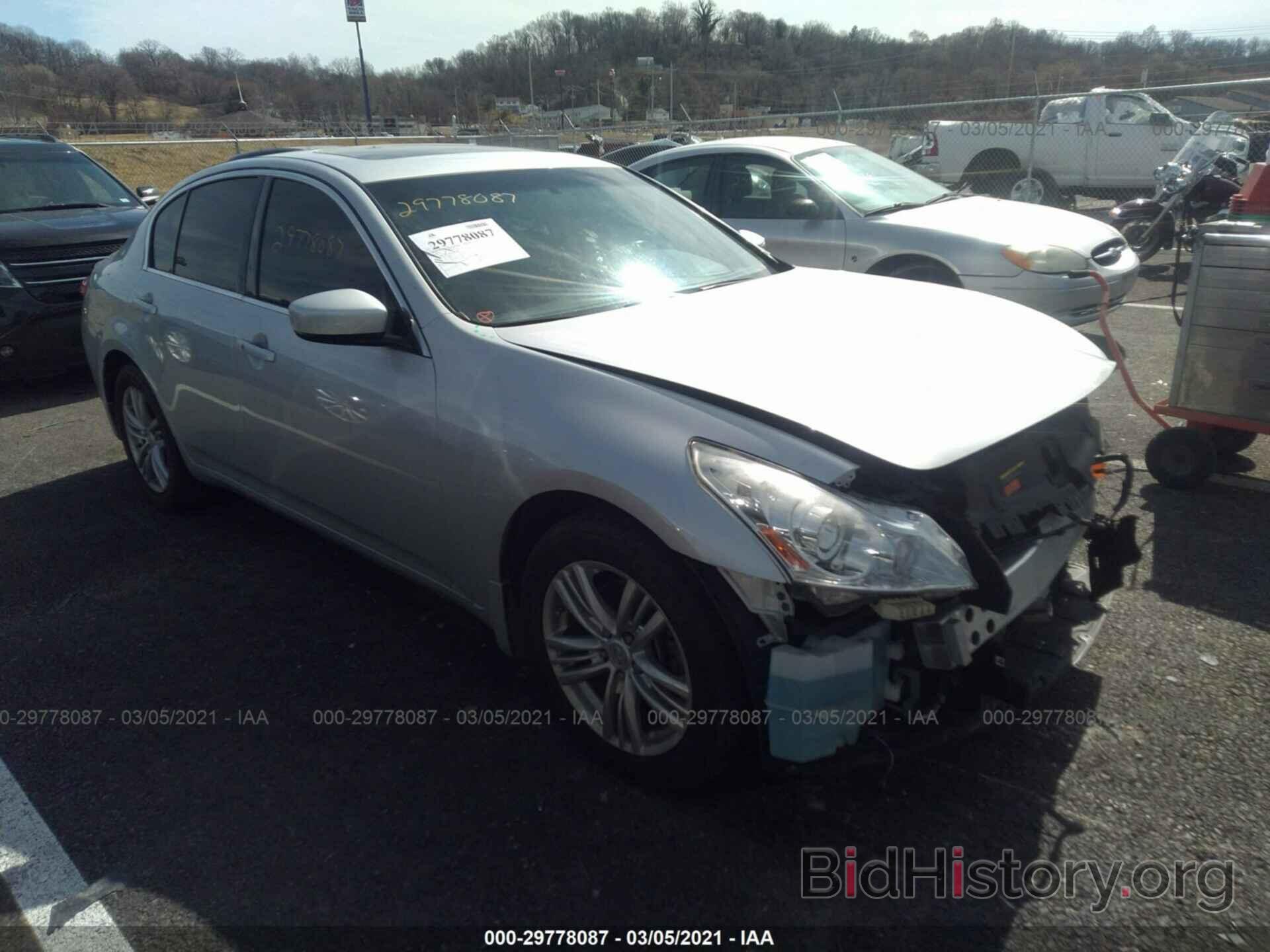 Фотография JN1CV6AR3DM357298 - INFINITI G37 SEDAN 2013