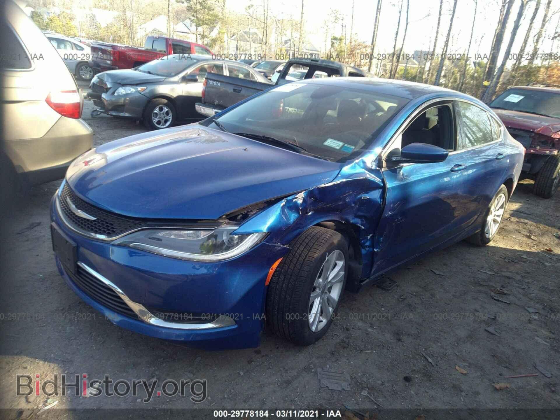 2016 CHRYSLER 200 - VIN: 1C3CCCAB0GN101143 - Фото 2