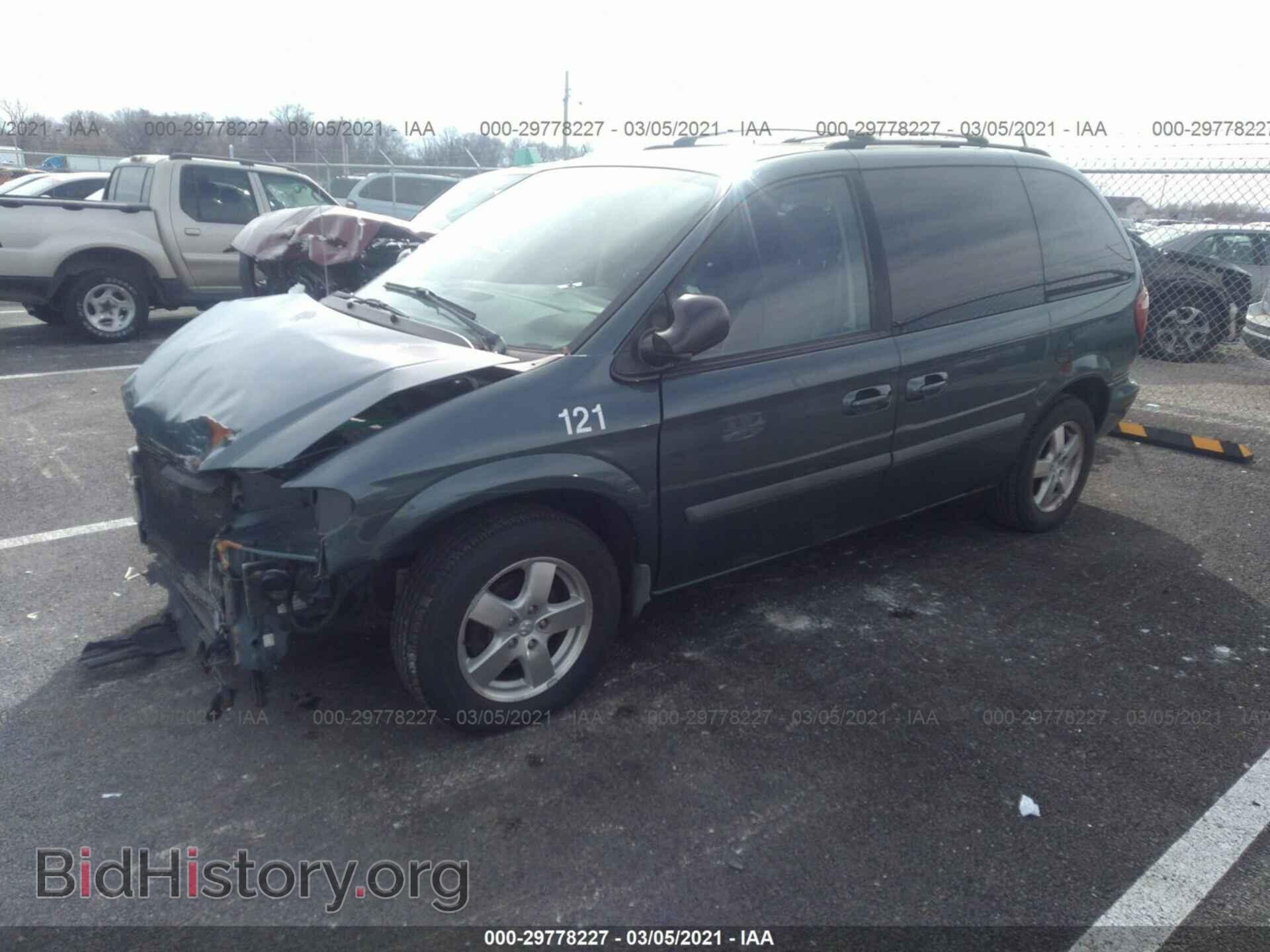 2007 DODGE CARAVAN - VIN: 1D8GP45R77B115400 - Фото 2