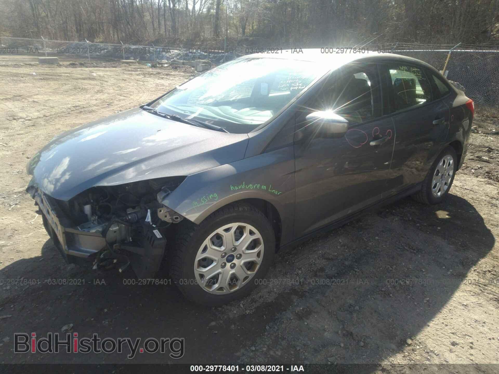 2012 FORD FOCUS - VIN: 1FAHP3F25CL412657 - Фото 2
