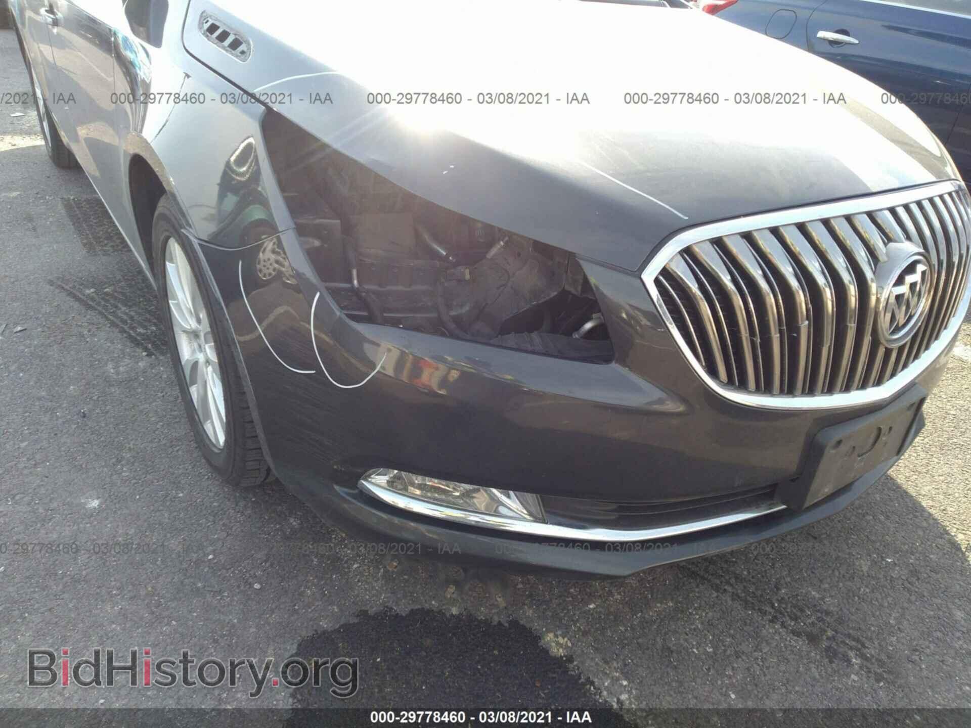 2014 BUICK LACROSSE - VIN: 1G4GB5GR3EF301596 - Фото 6